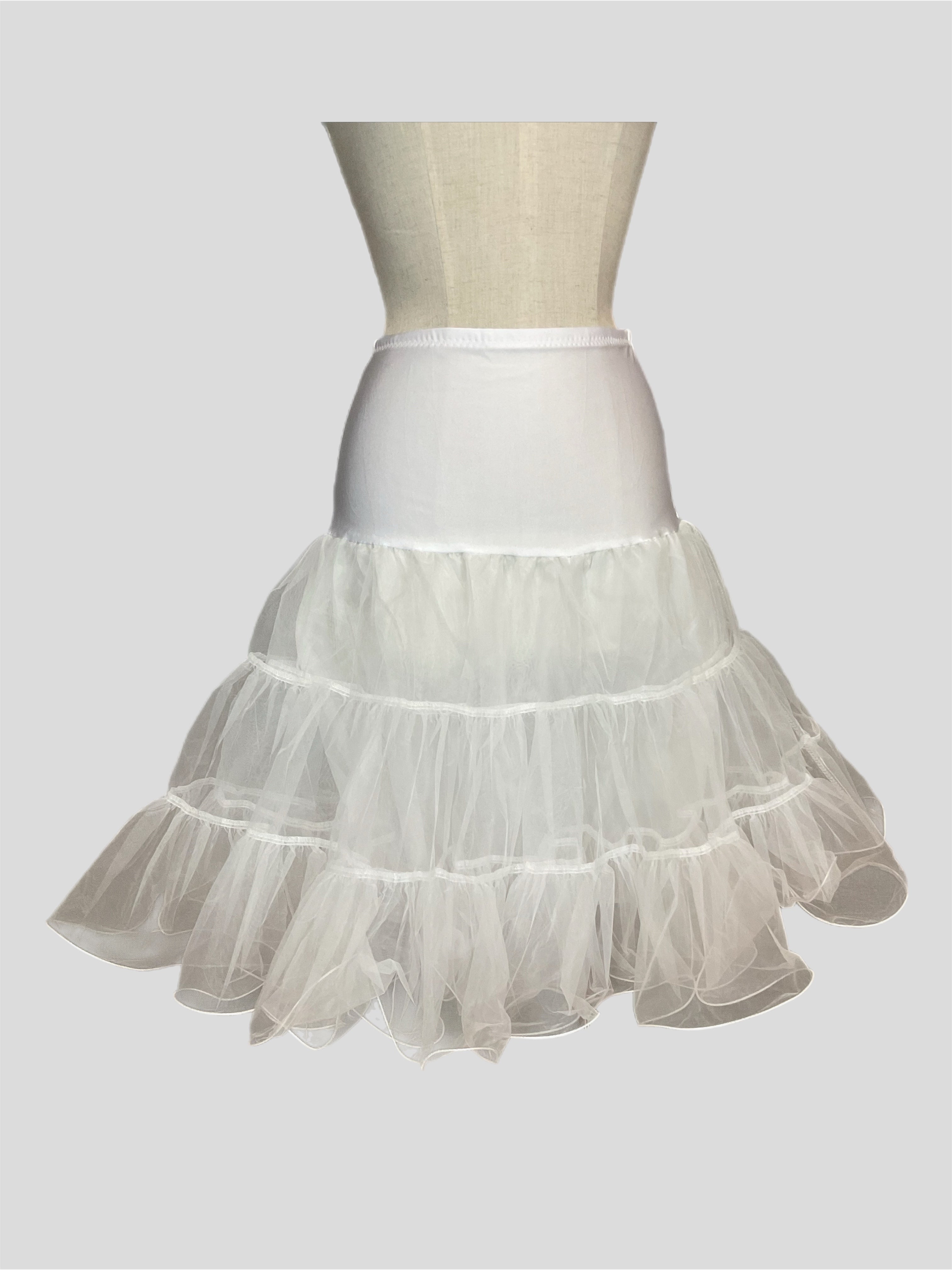 Pricilla Petticoat   White