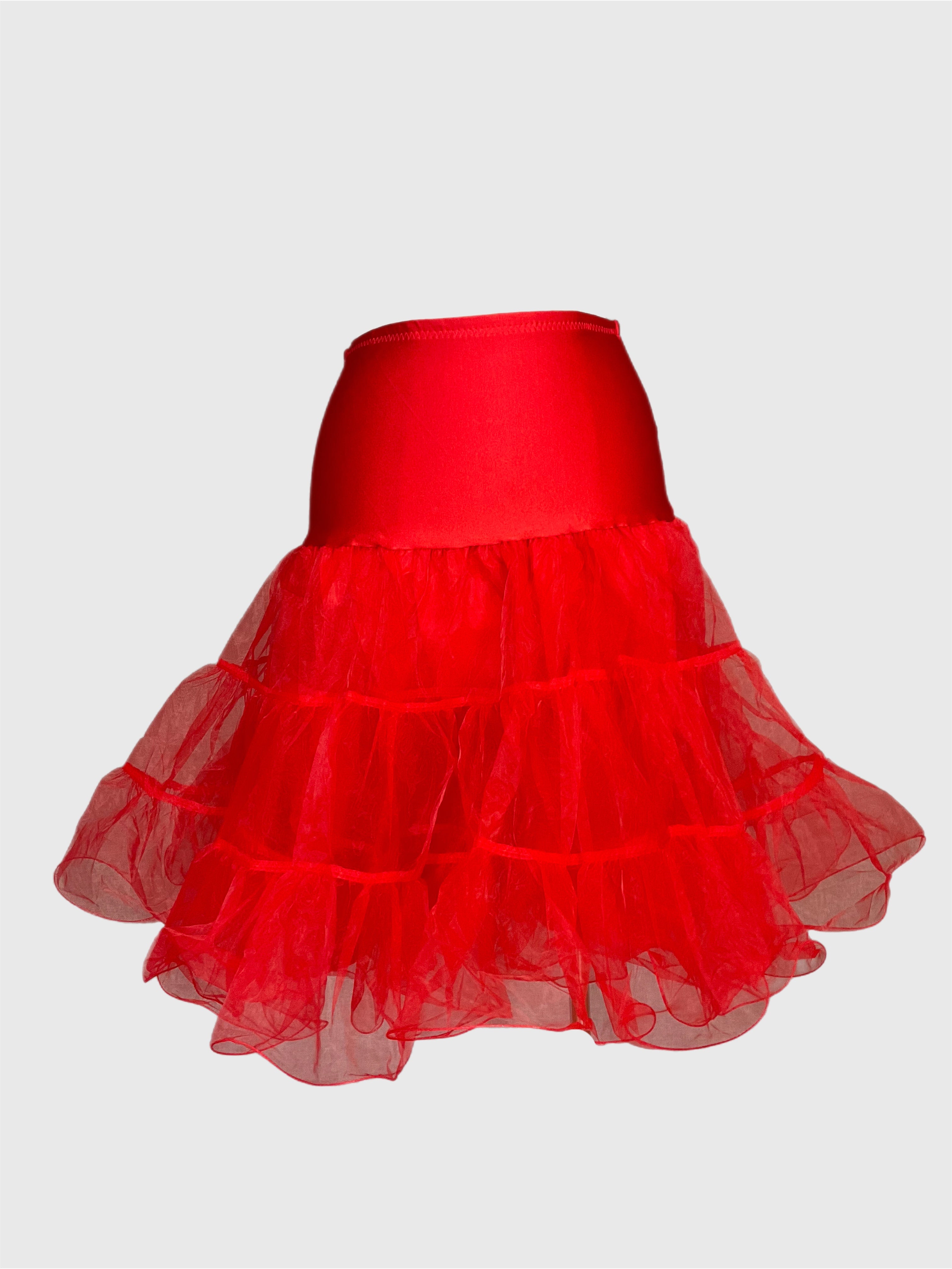 Pricilla Petticoat  Red