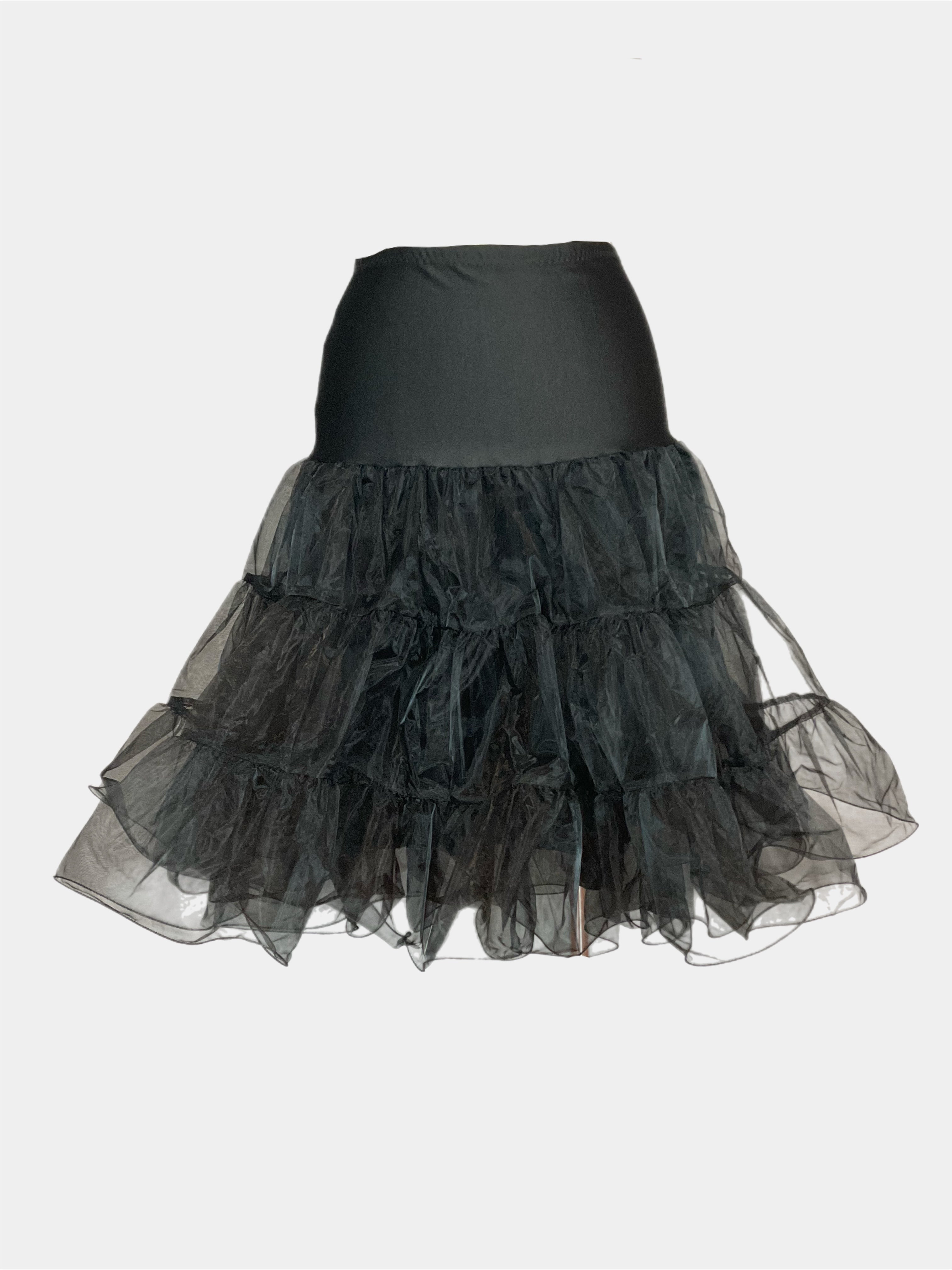 Pricilla Petticoat  Black