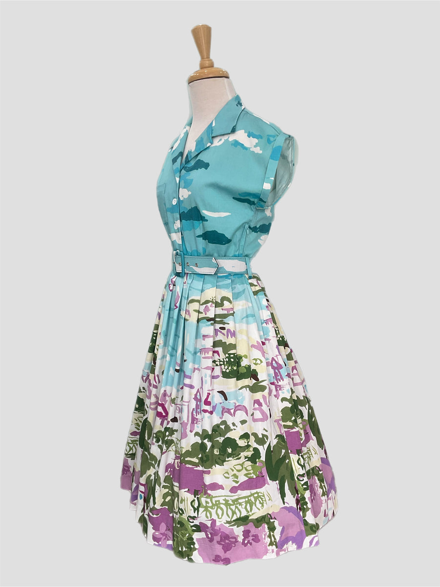 Connie Paradise Island Vintage 1950’s Style Dress Vintage Dress