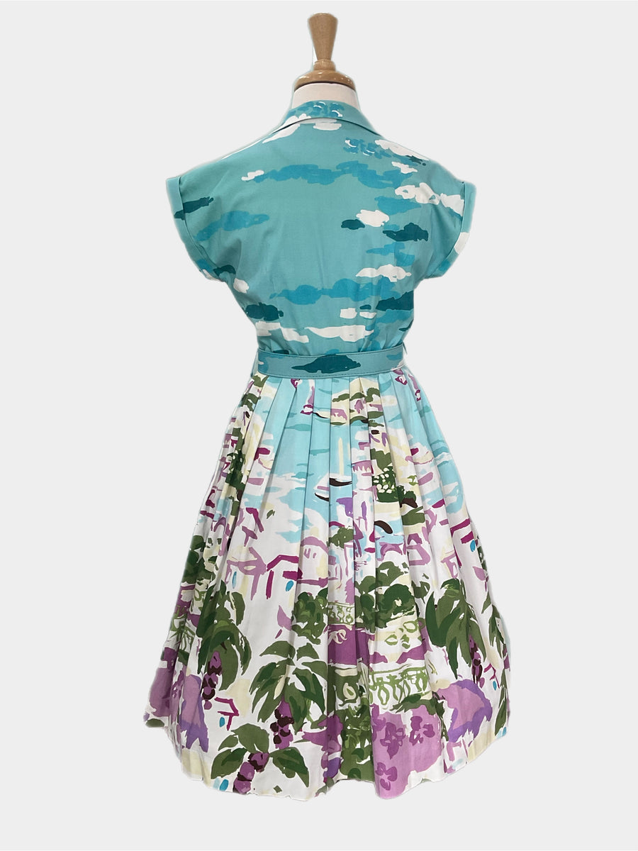 Connie Paradise Island Vintage 1950’s Style Dress Vintage Dress