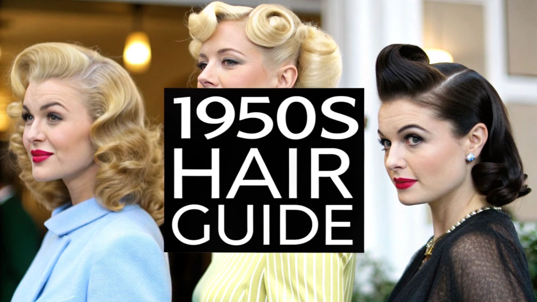 6 Timeless 1950s Hairstyles for Long Hair to Try in 2025, image size:1820x1024