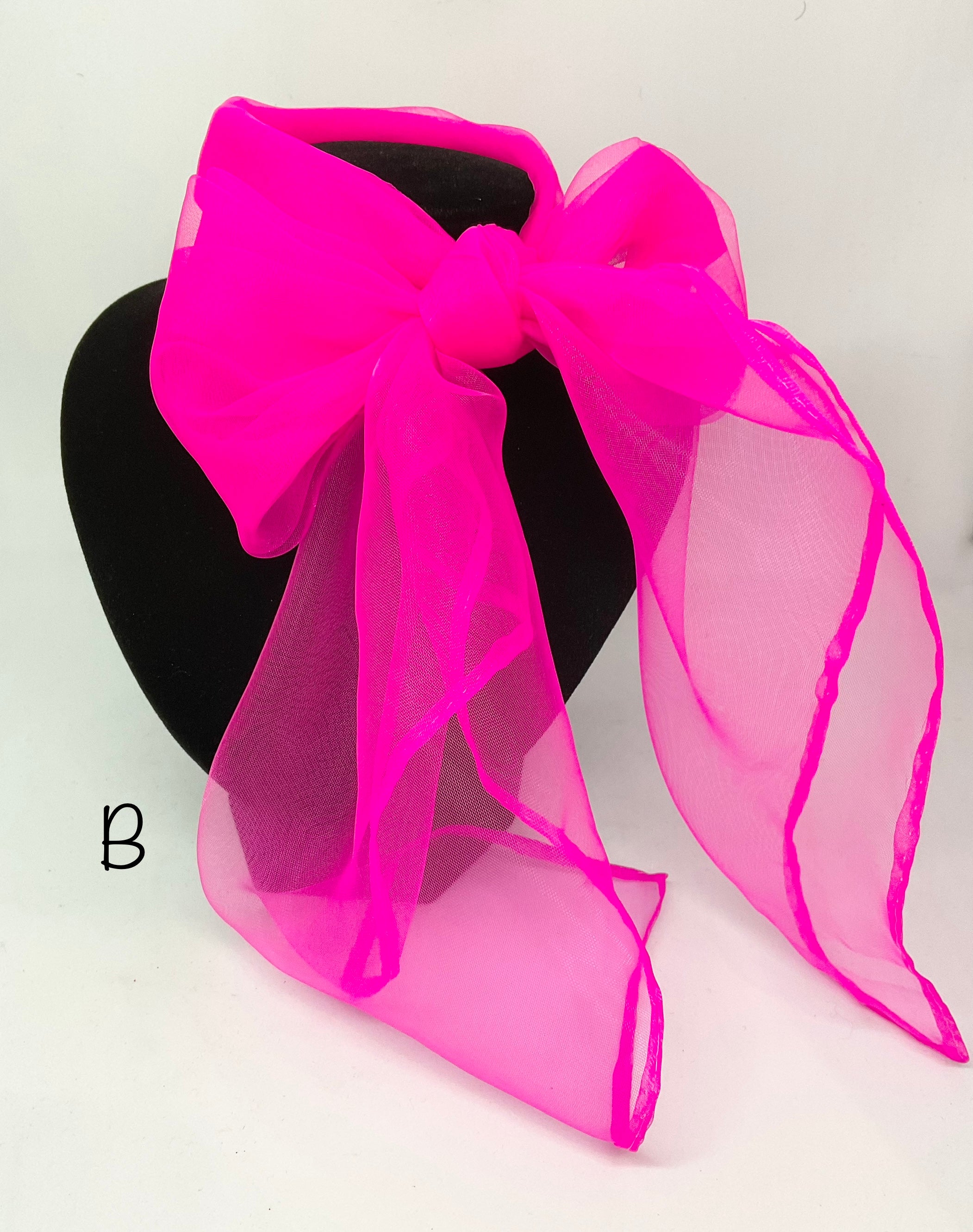Nylon Scarf Pink Collection