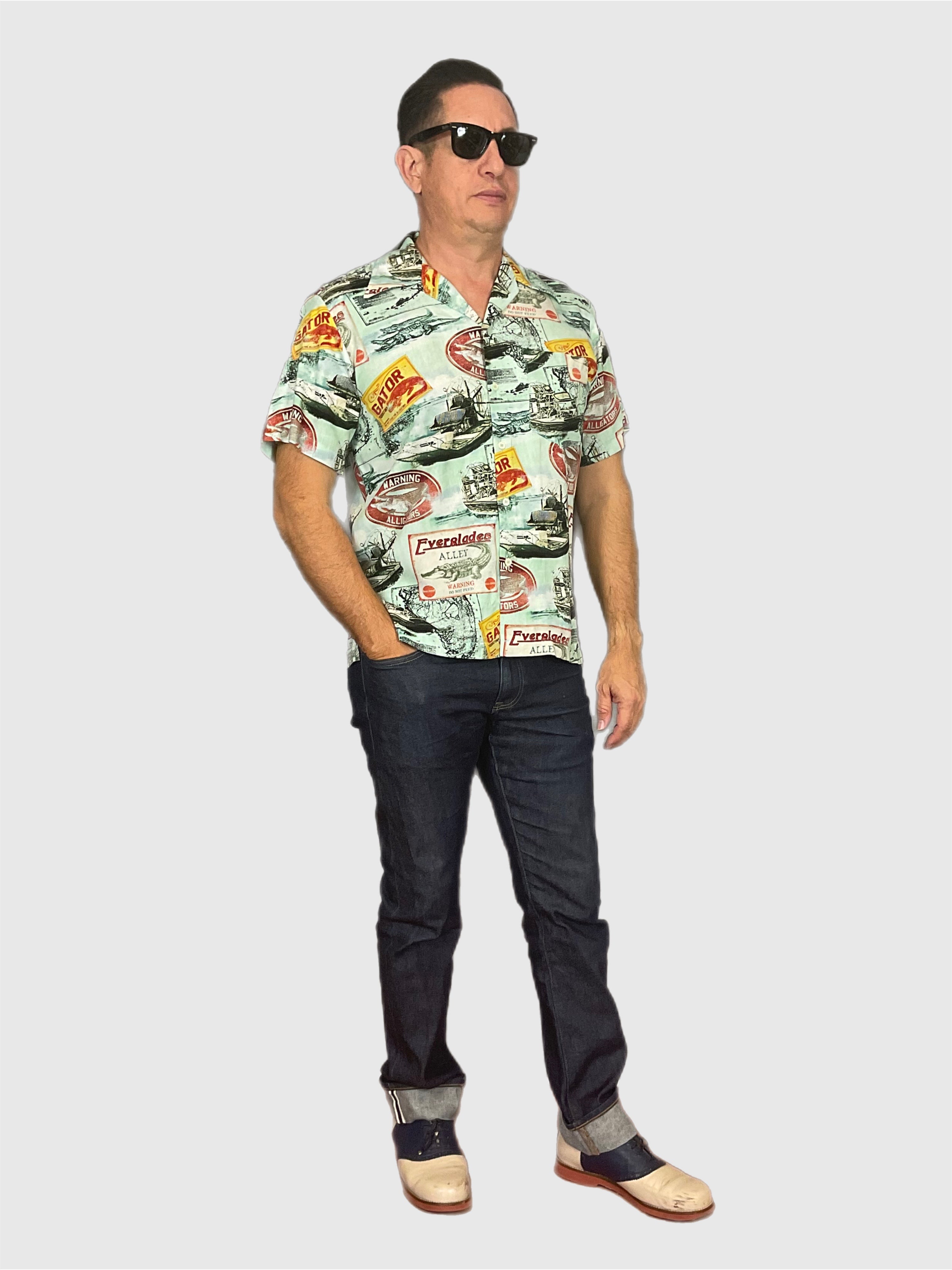 Aloha Shirt Gator