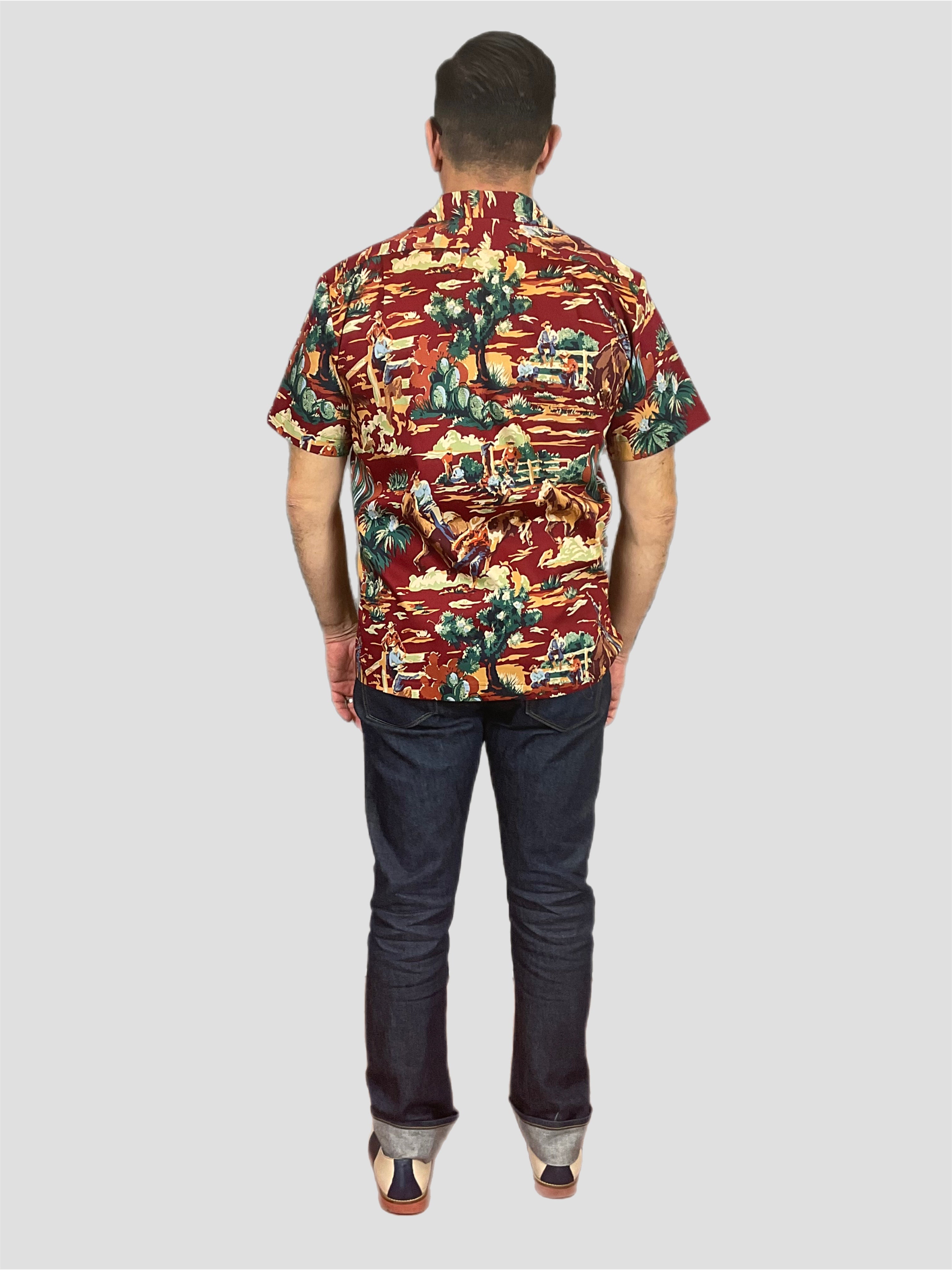 Aloha shirt wild west