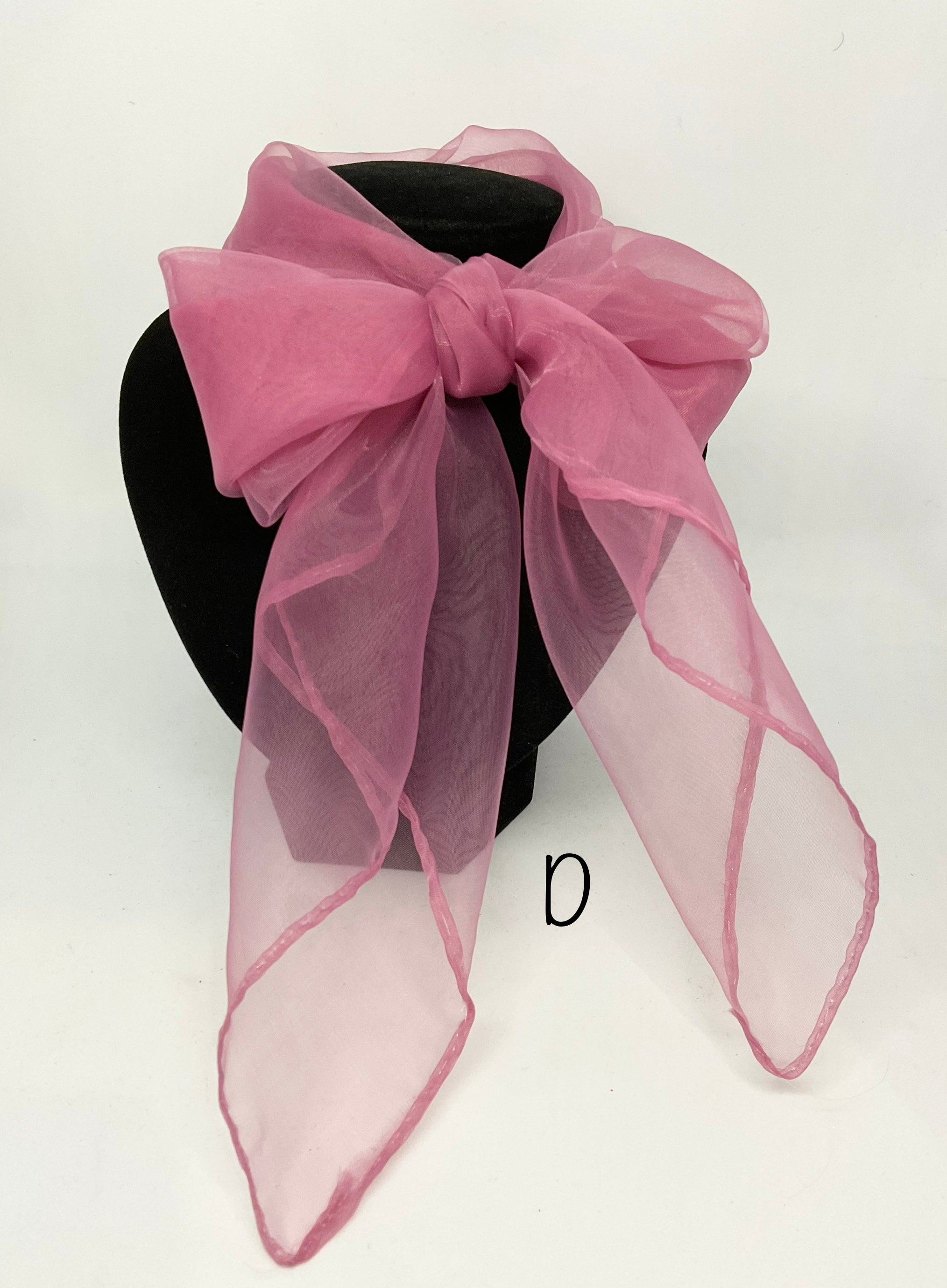 Nilon Scarf Nylon Scarf Pink Collection Vintage Dress