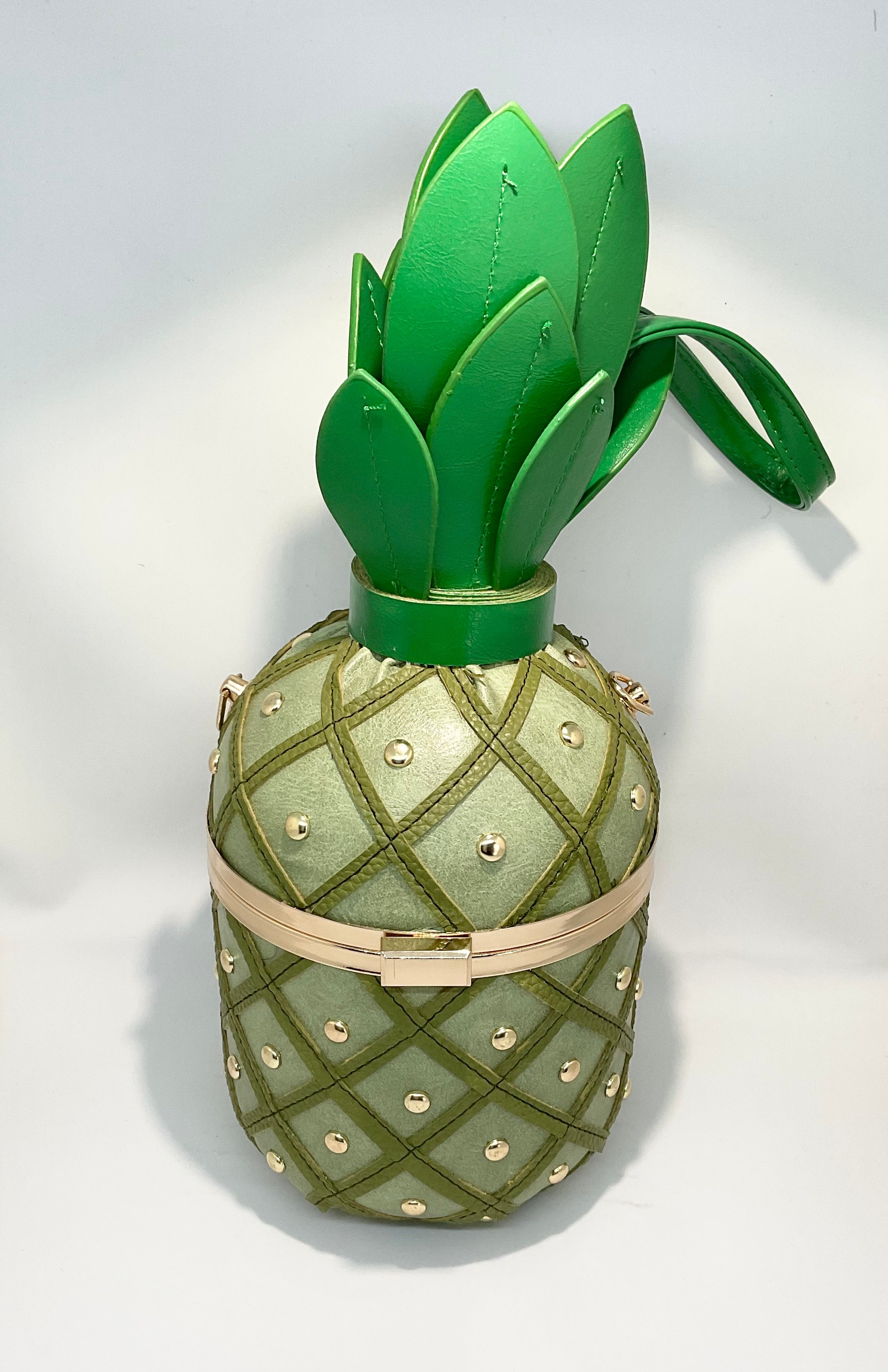 Pineapple Green Novelty Bag