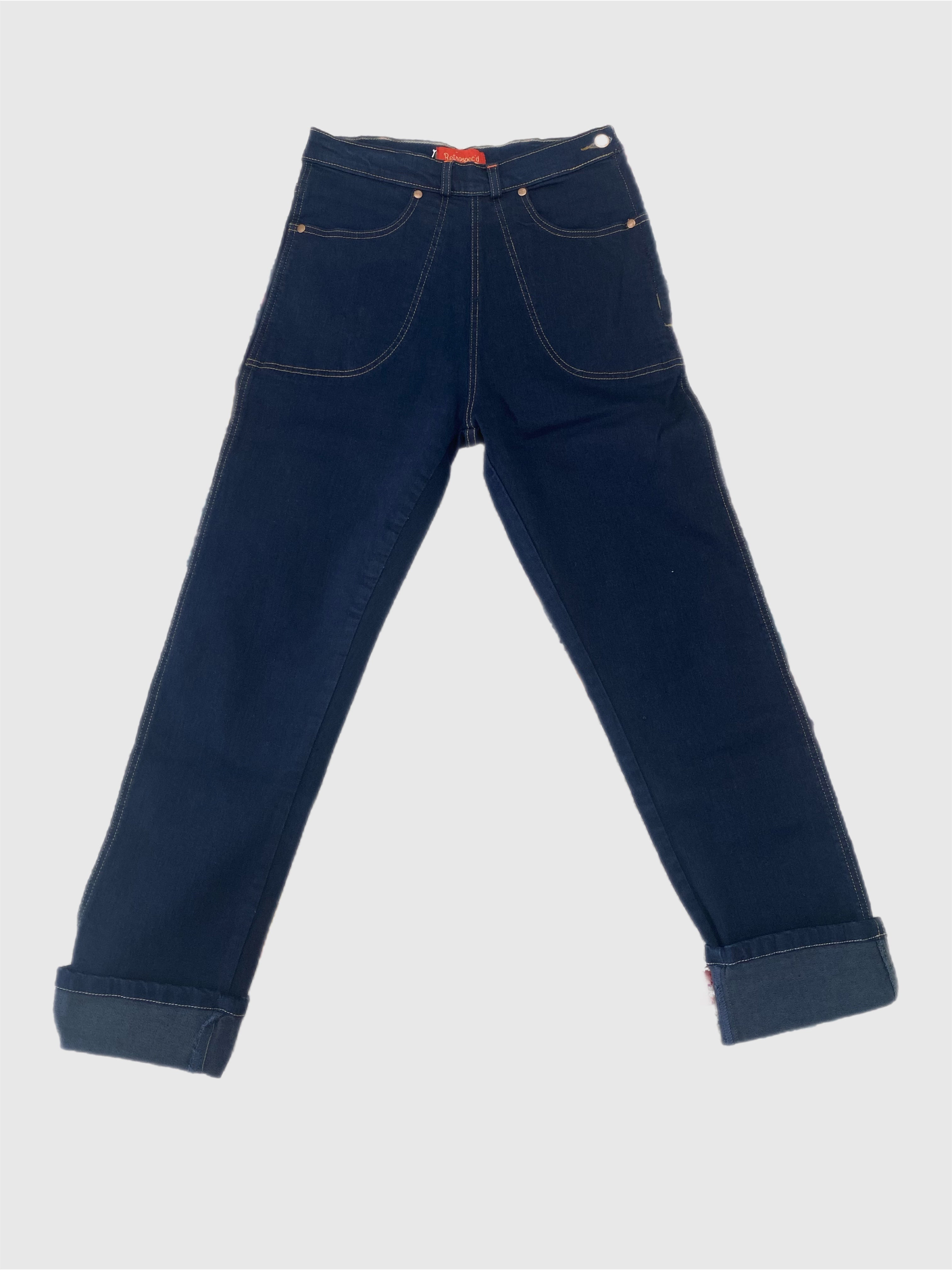 Caribou Rider 1950s vintage style rockabilly jeans Jeans Retrospec'd Clothing
