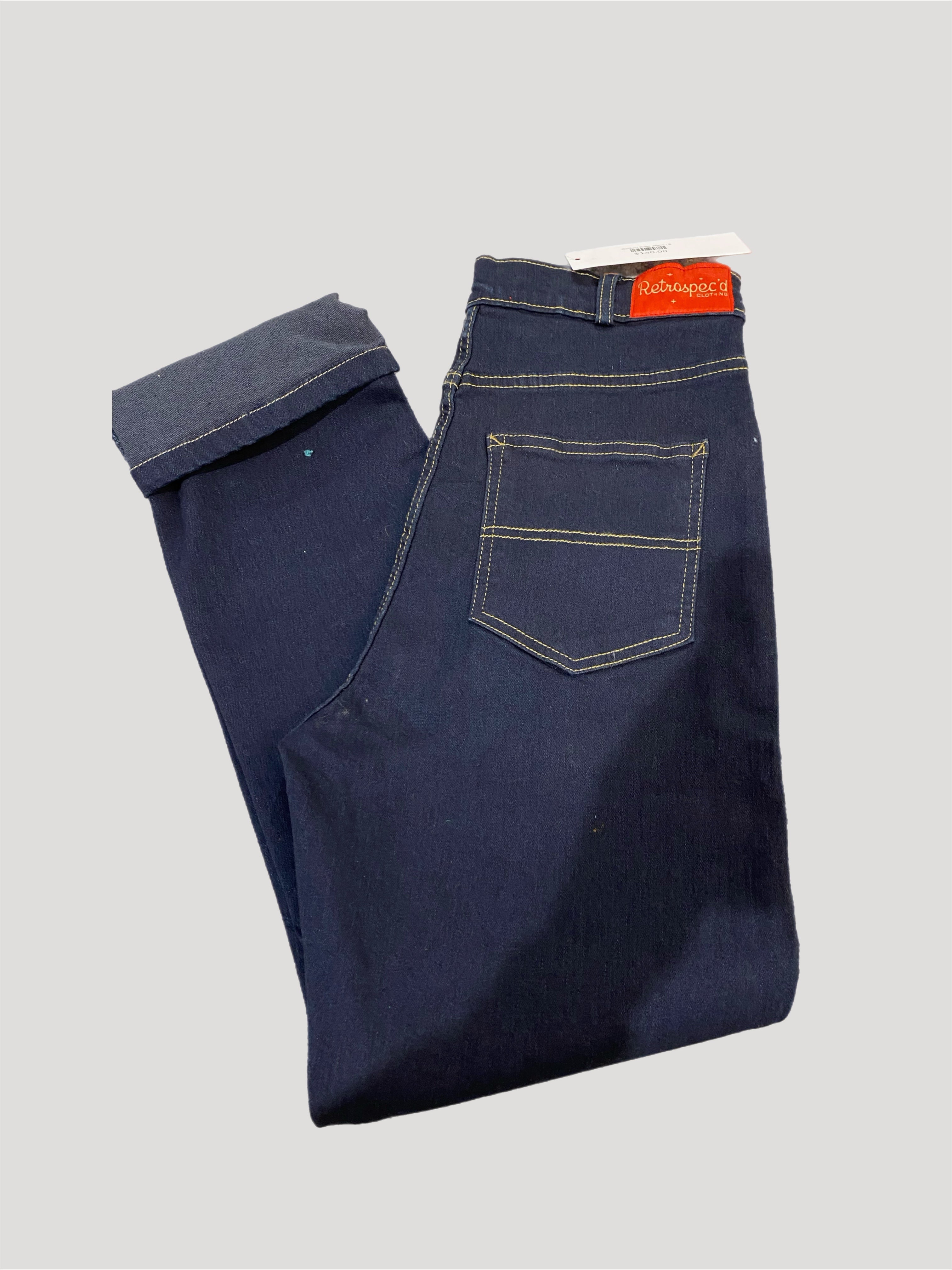 Caribou Rider  1950s vintage style rockabilly stretch Jeans Retrospec'd Clothing