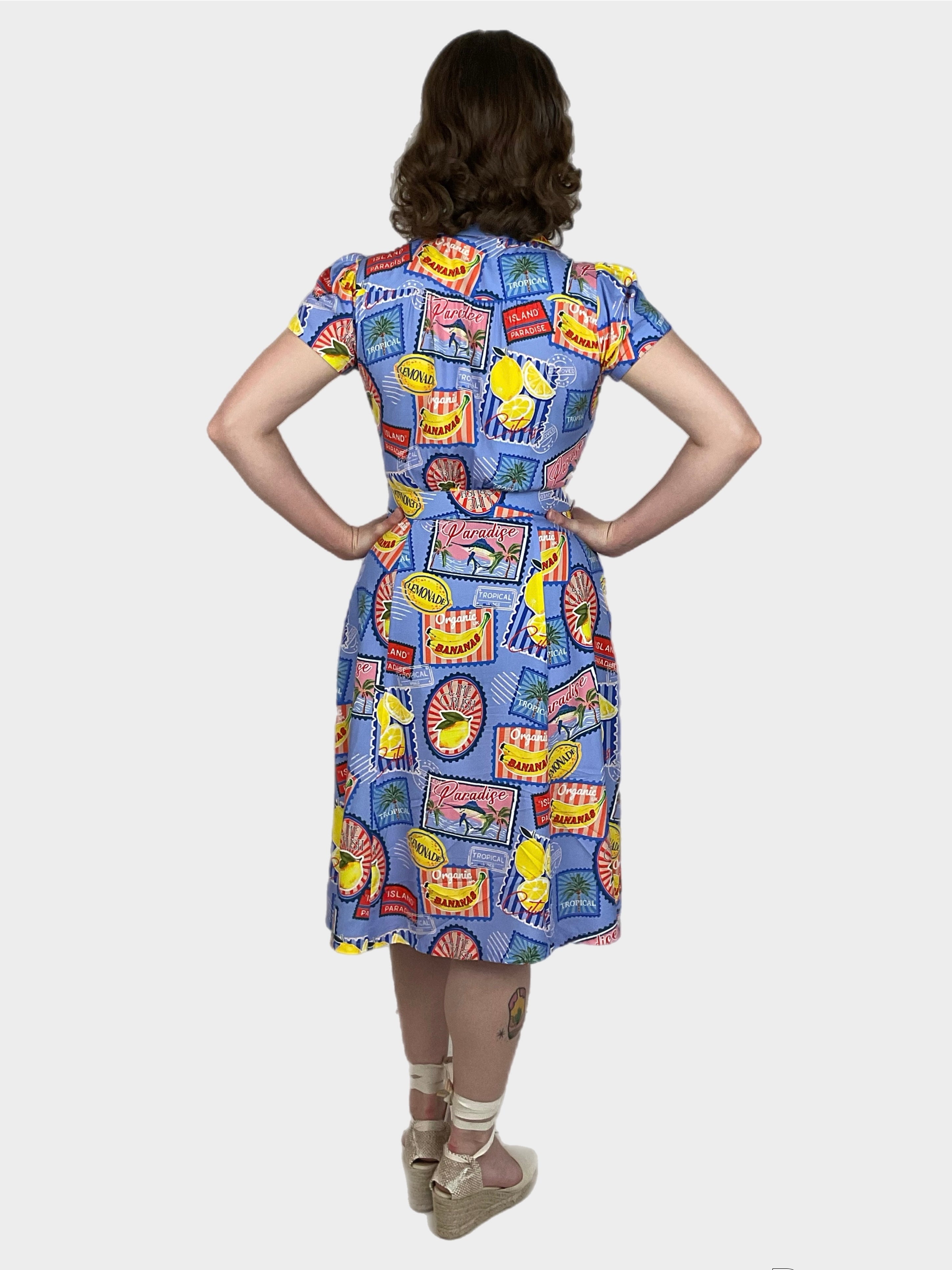 Evita Summer Crush 1940s Vintage style Dress