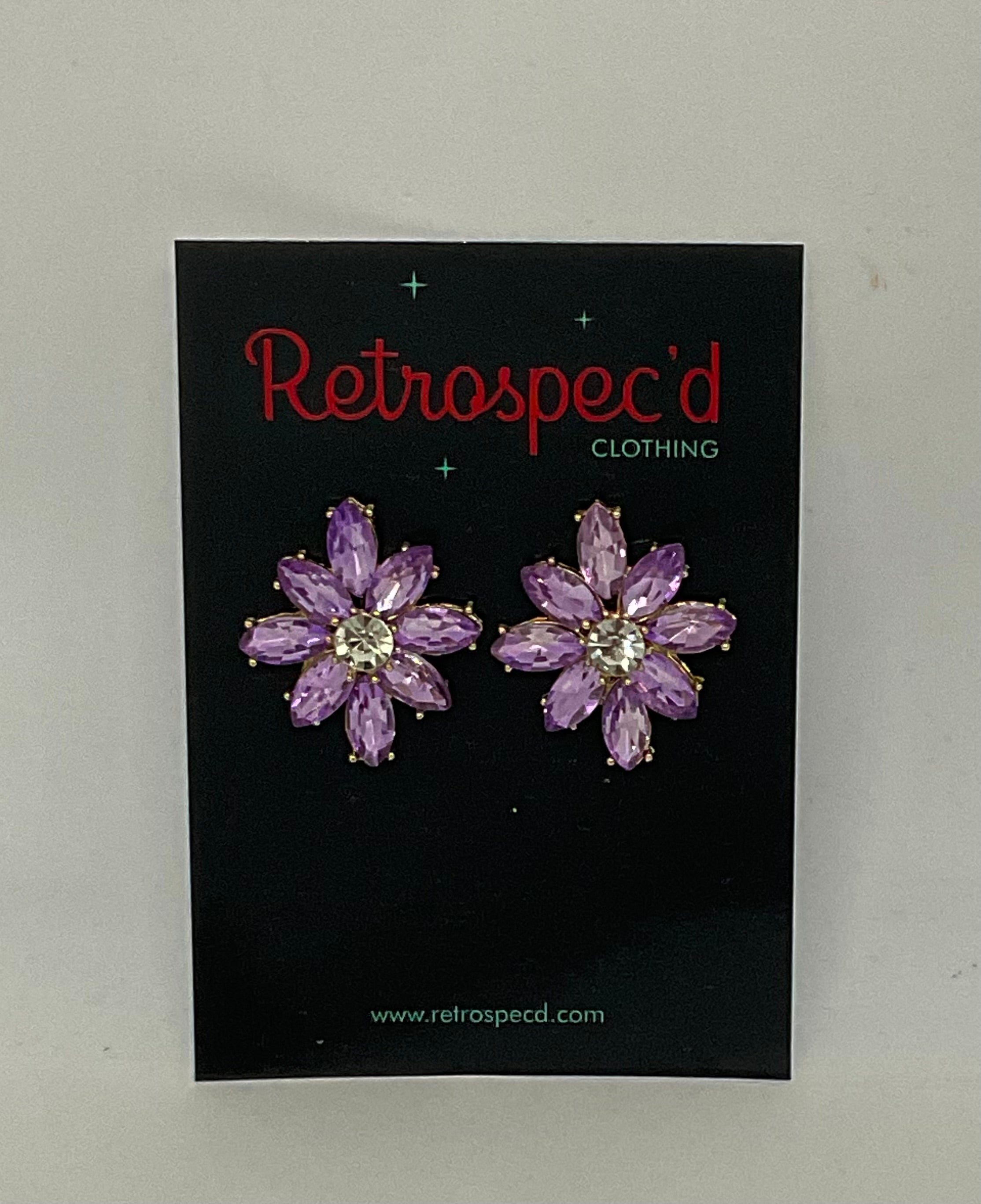 Blossom Gem Earrings Collection