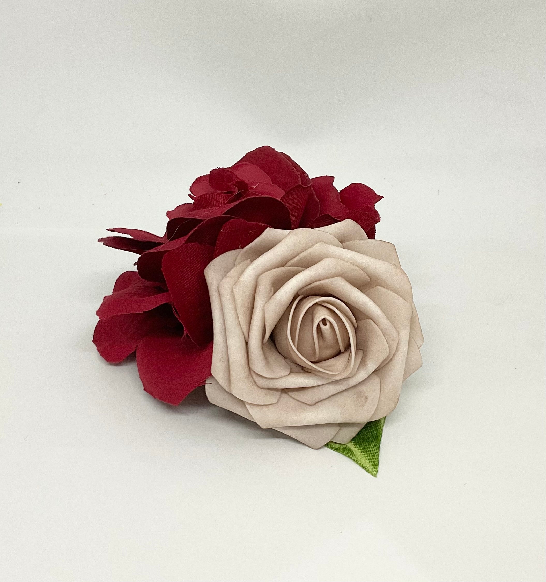 Spanish Red Roses Spanish Red Rose Hair Flower Vintage Dress
