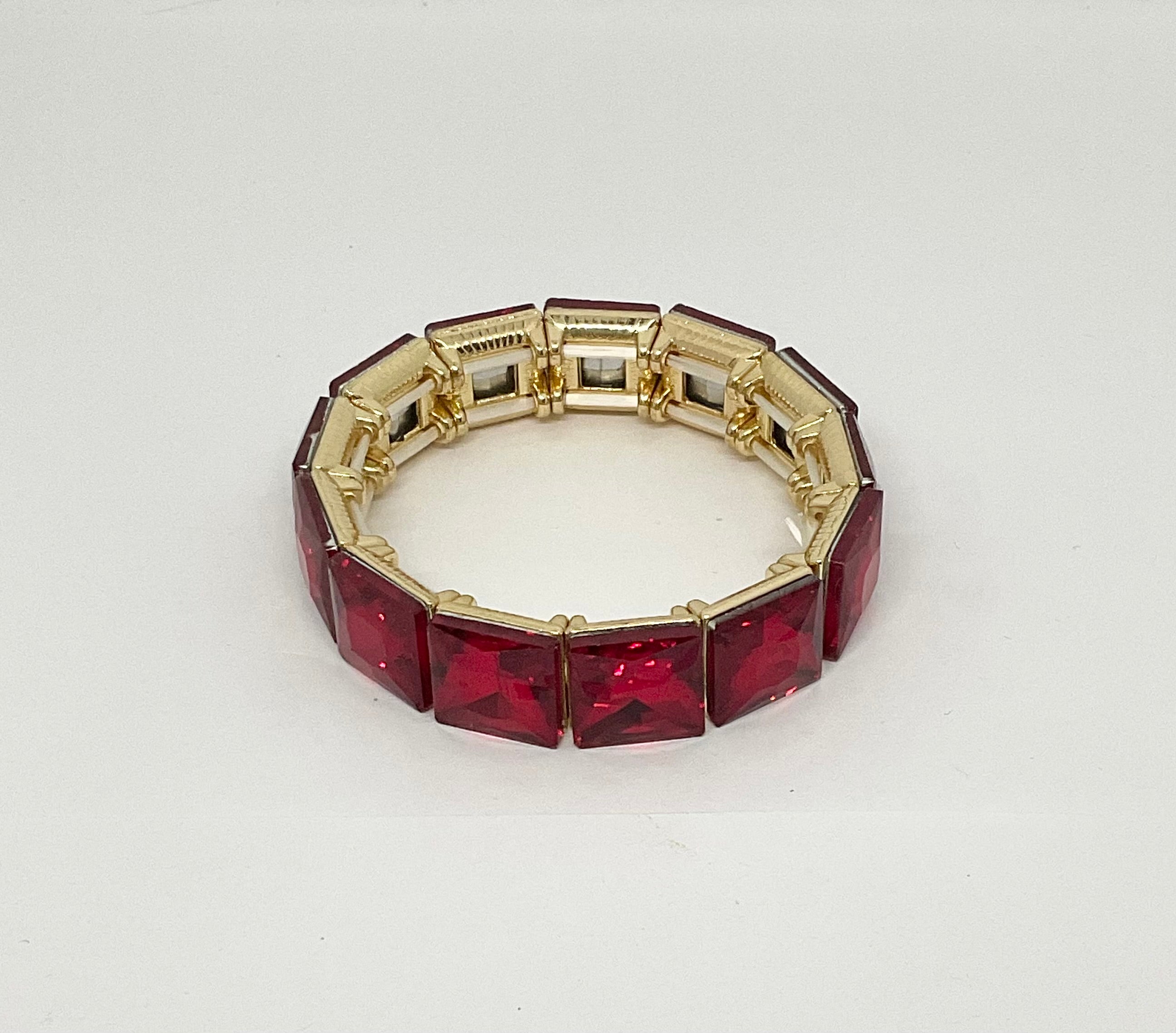 Jewel Bracelet Red