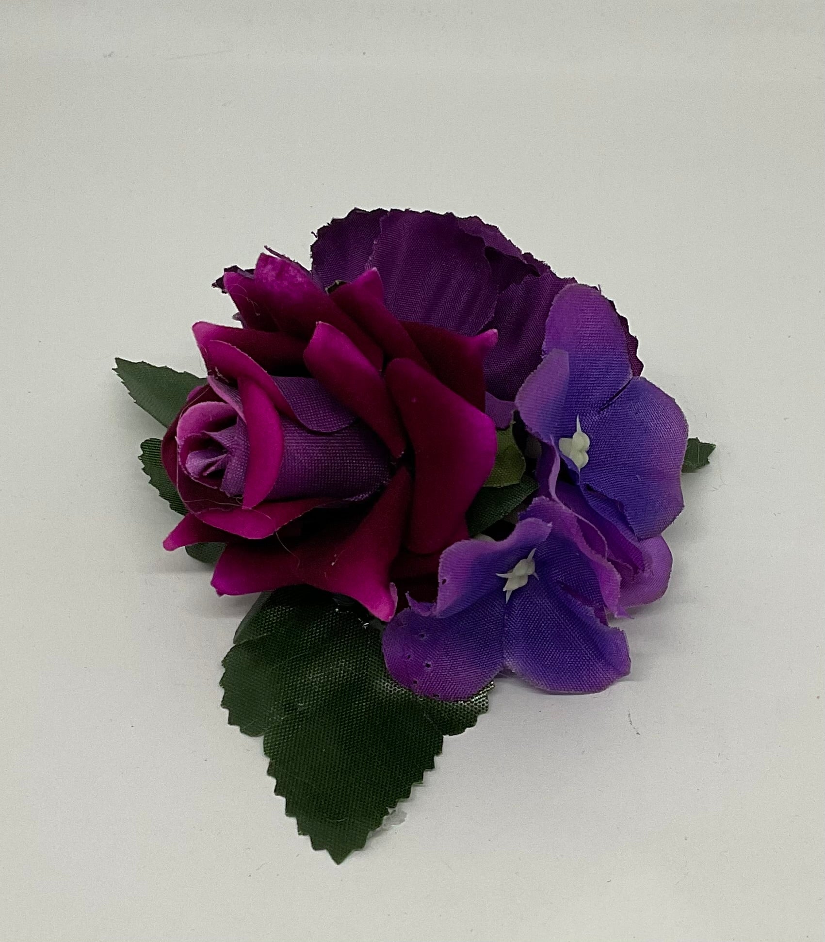 Purple Promise Rose  Hair Flower