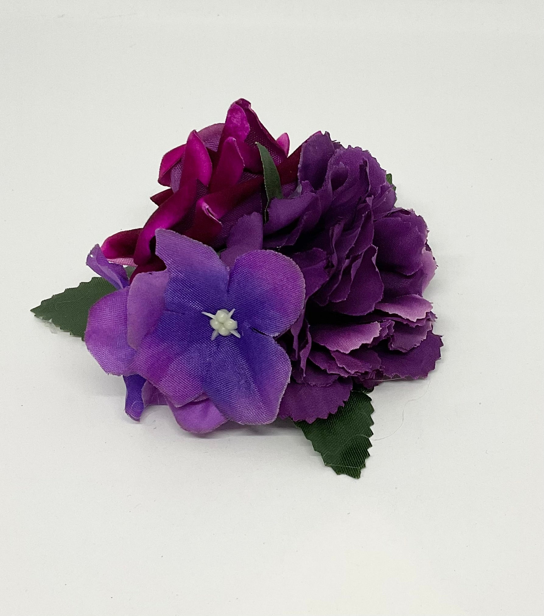 Purple Promise Rose  Hair Flower