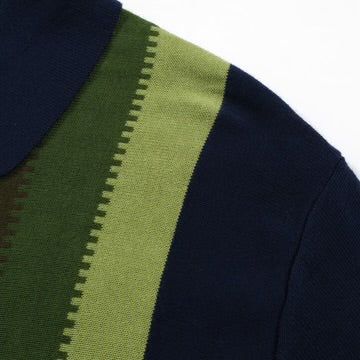 Fred Mod Knit Dark Blue/Green Gradient