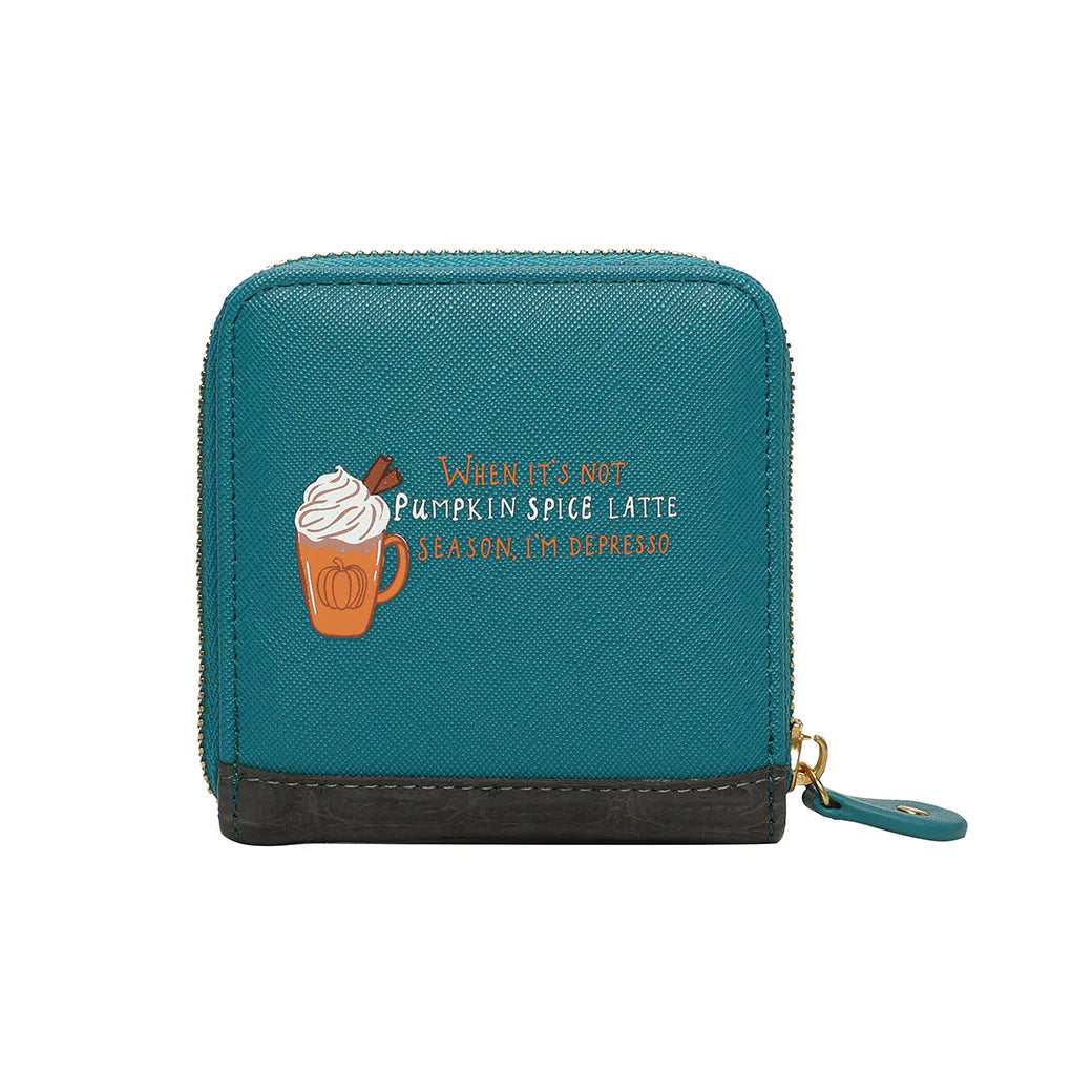 Vendula Sugar and Spice Coffee Shop Square Wallet