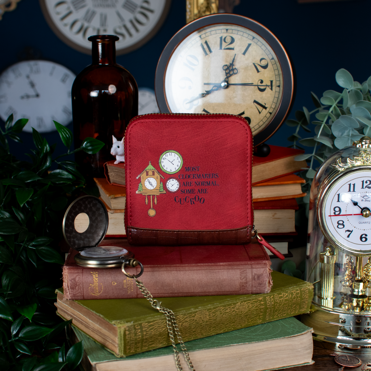 Vendula Tick Tock shop Square Wallet