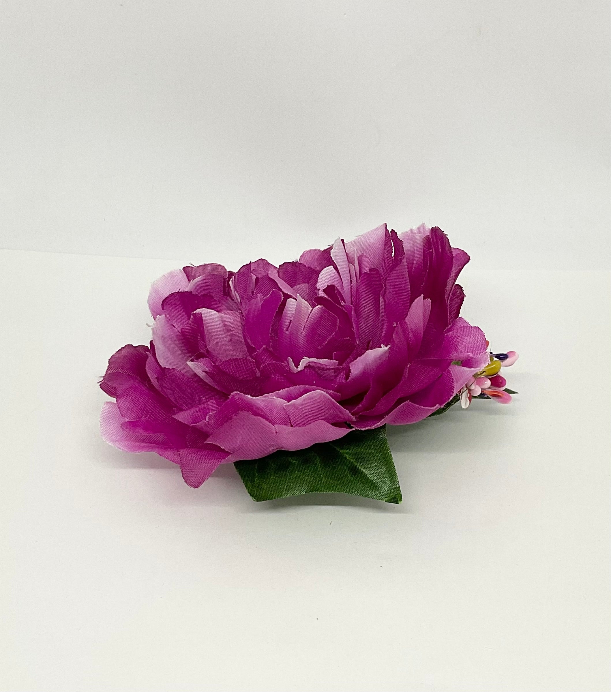 Fuchsia Peony  1940’s/1950’s style Hair Flower