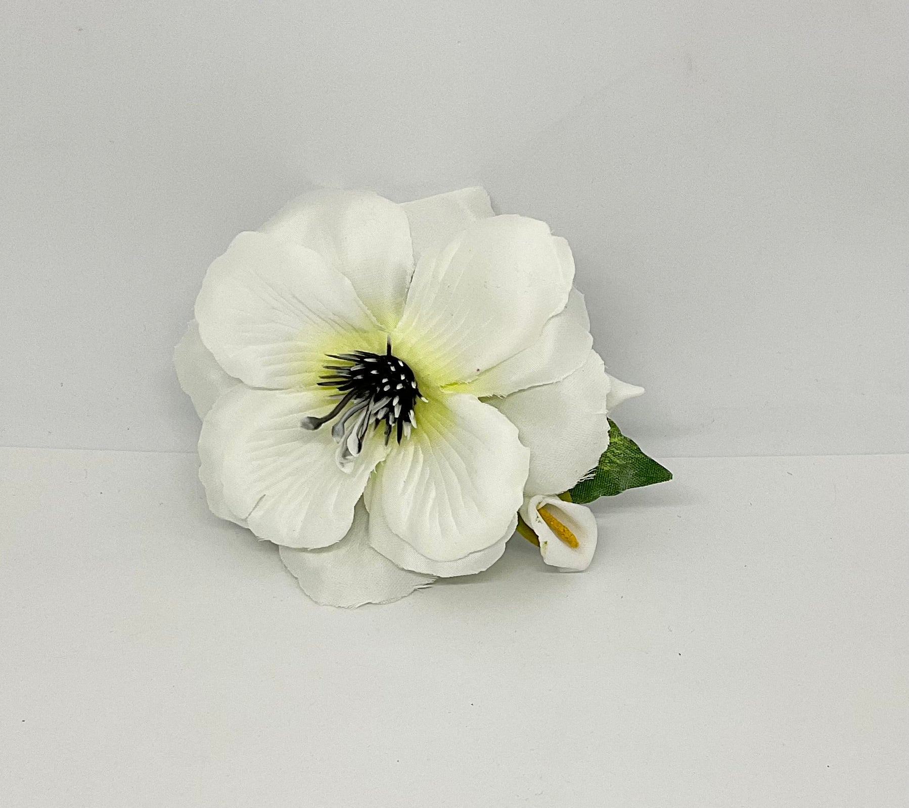 White Poppy  1940’s/1950’s Style Hair Flower