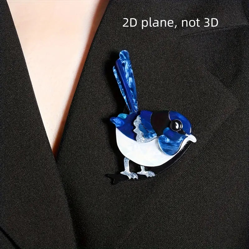 Little Wren Bird  Brooch