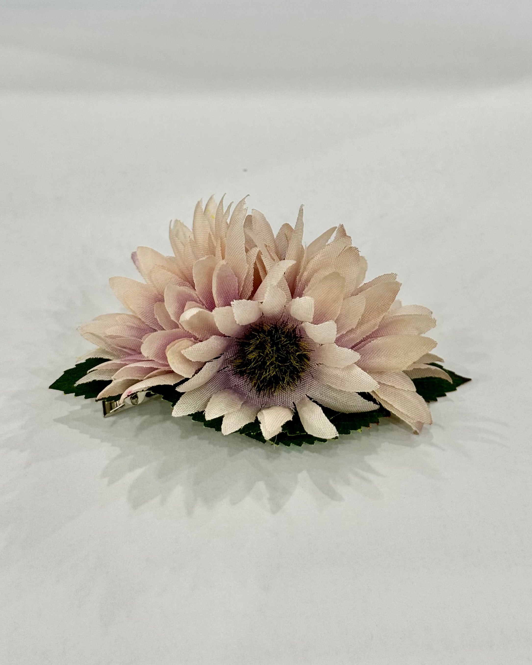 Spring Mauve Daisy Hair Flower Clip