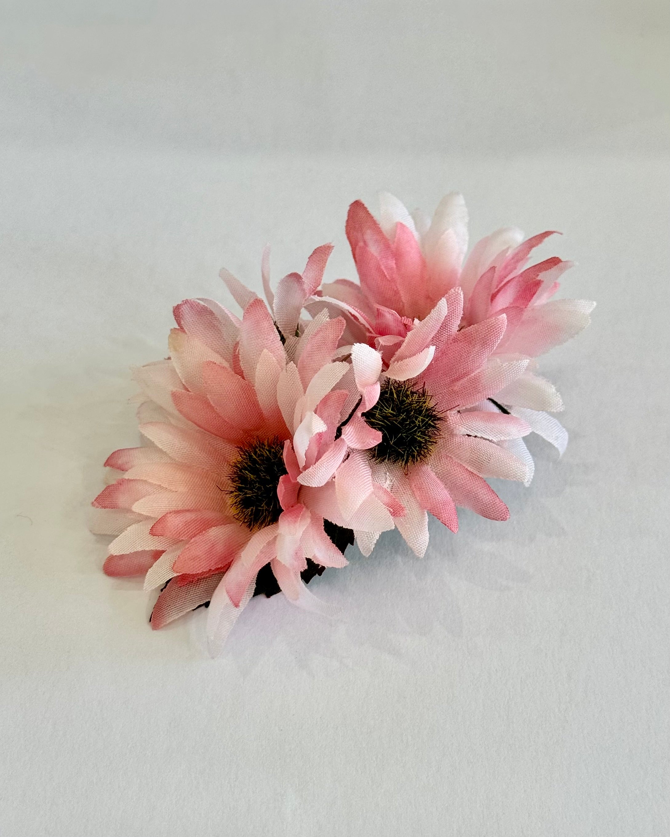 Spring Daisy Pink Hair Flower Clip