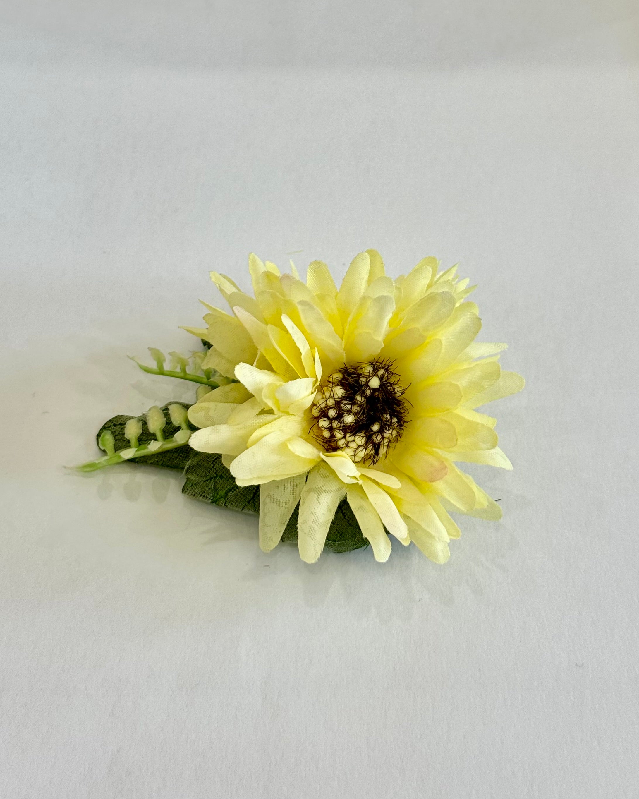 Sweet Lemon Daisy Hair Flower Clip