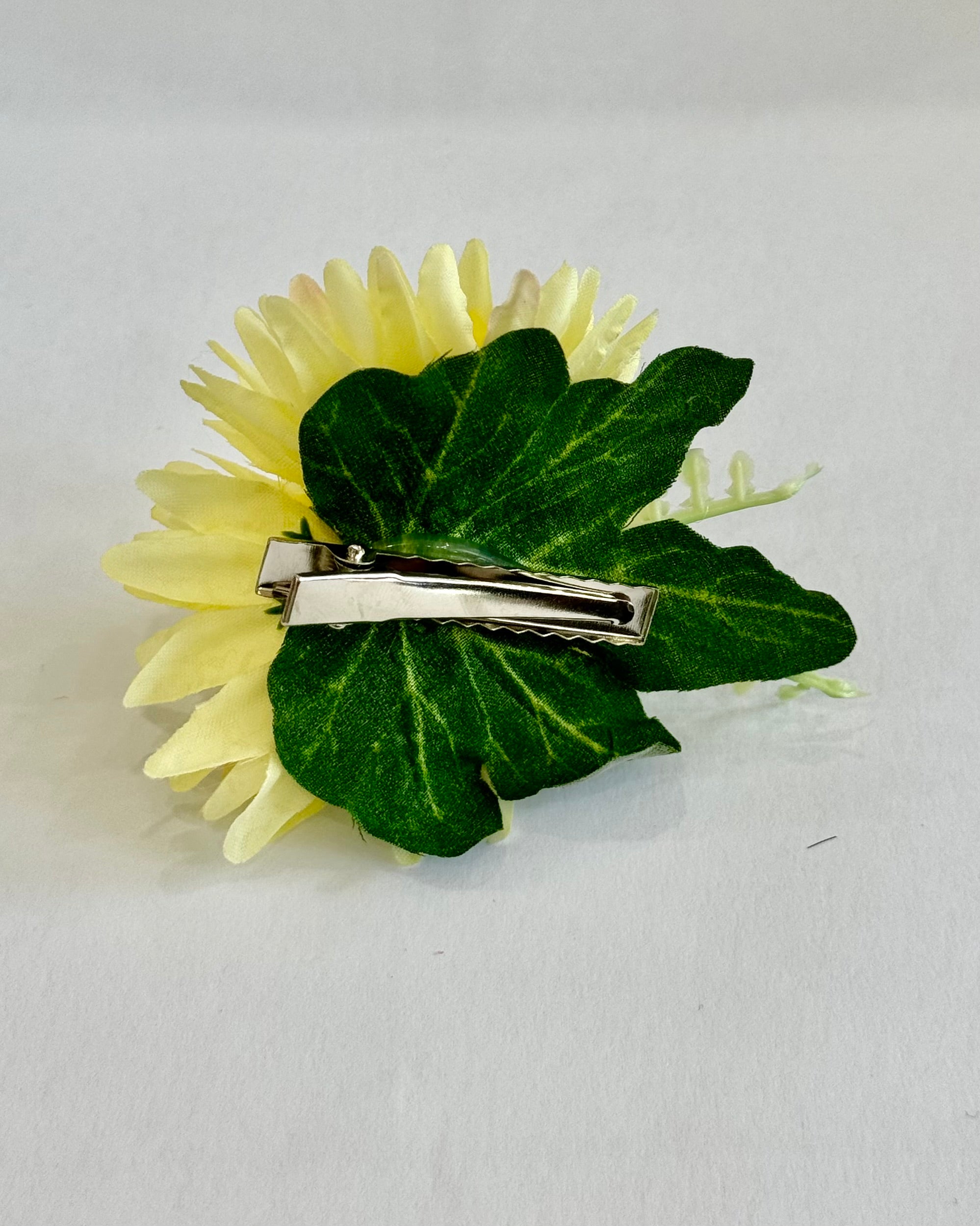 Sweet Lemon Daisy Hair Flower Clip