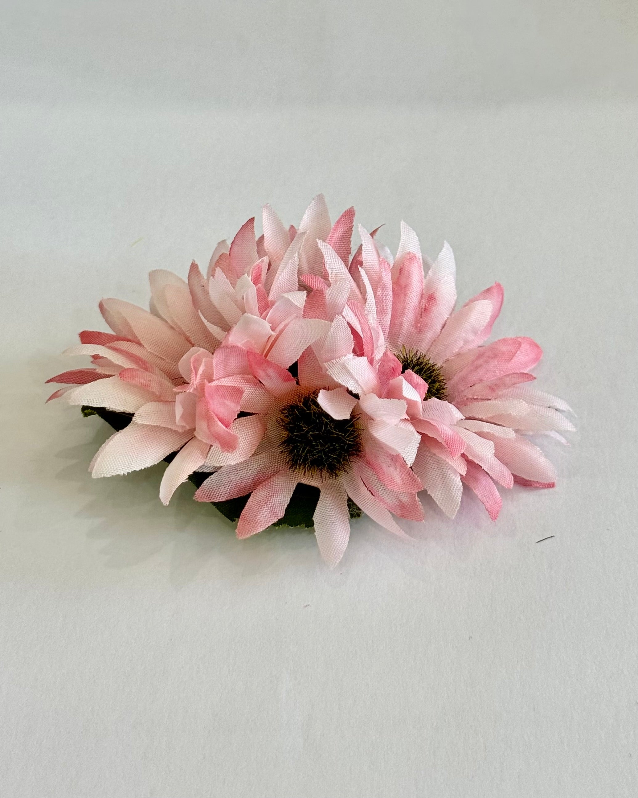 Spring Daisy Pink Hair Flower Clip