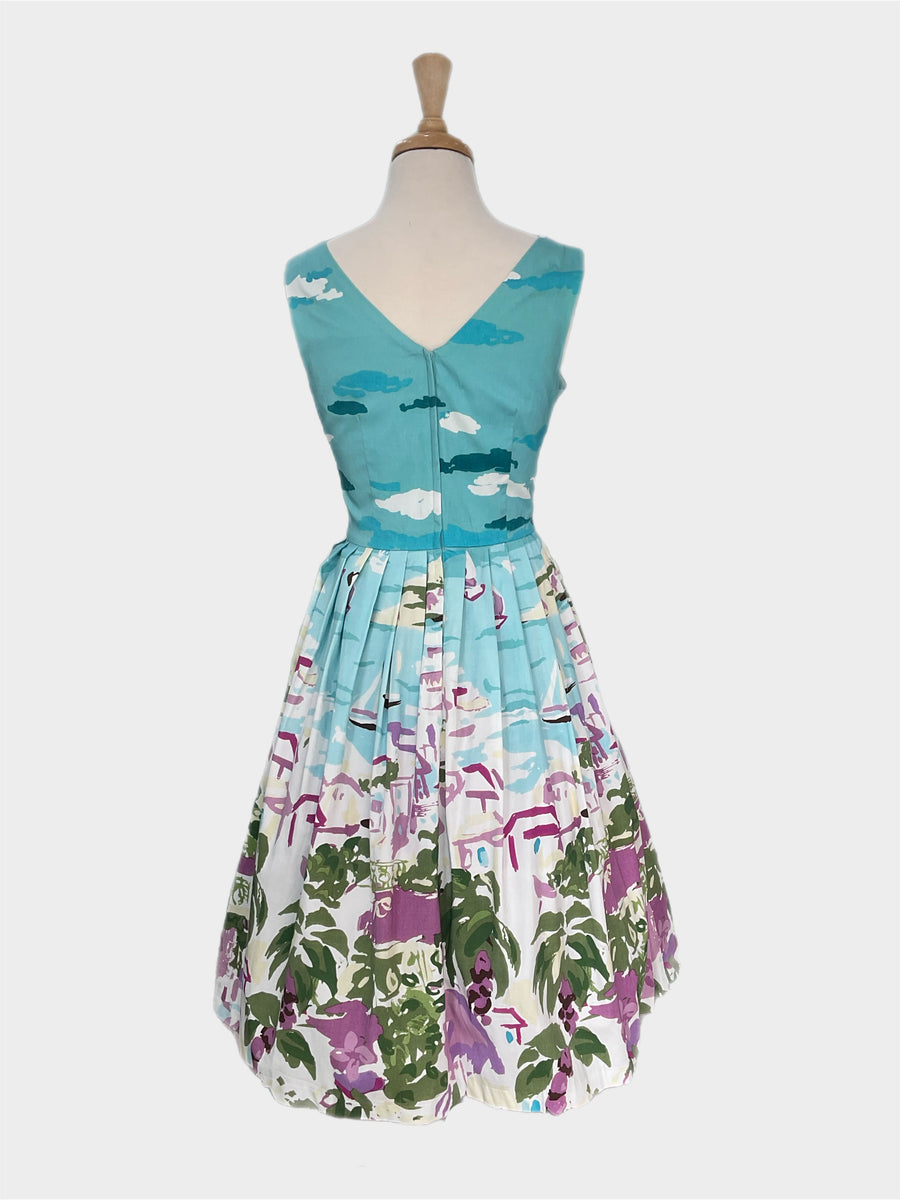 Vivian Paradise Island Vintage 1950’s Style Dress Vintage Dress