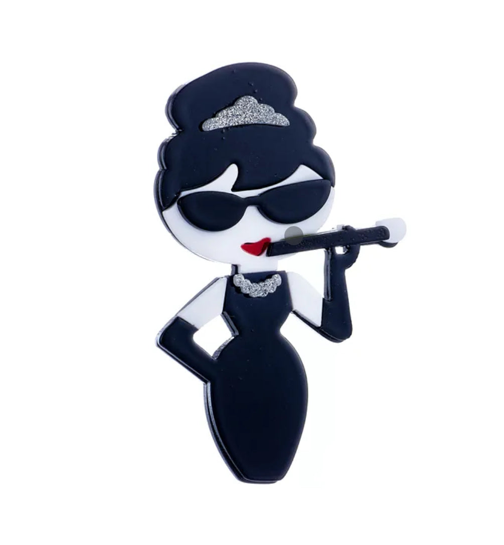 Classic Audrey Brooch