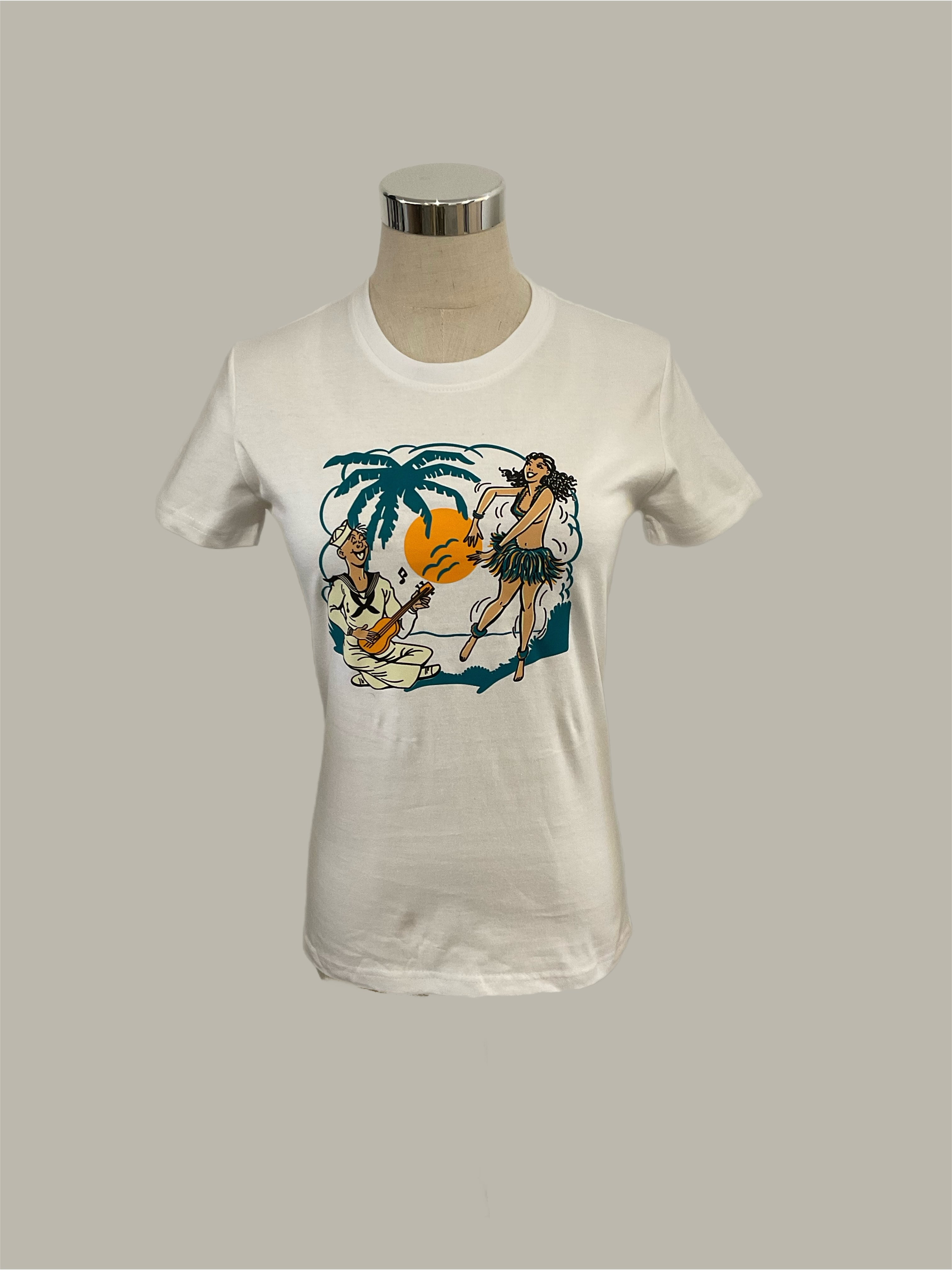 Vintage  T- Shirt Hawaiian Serenade