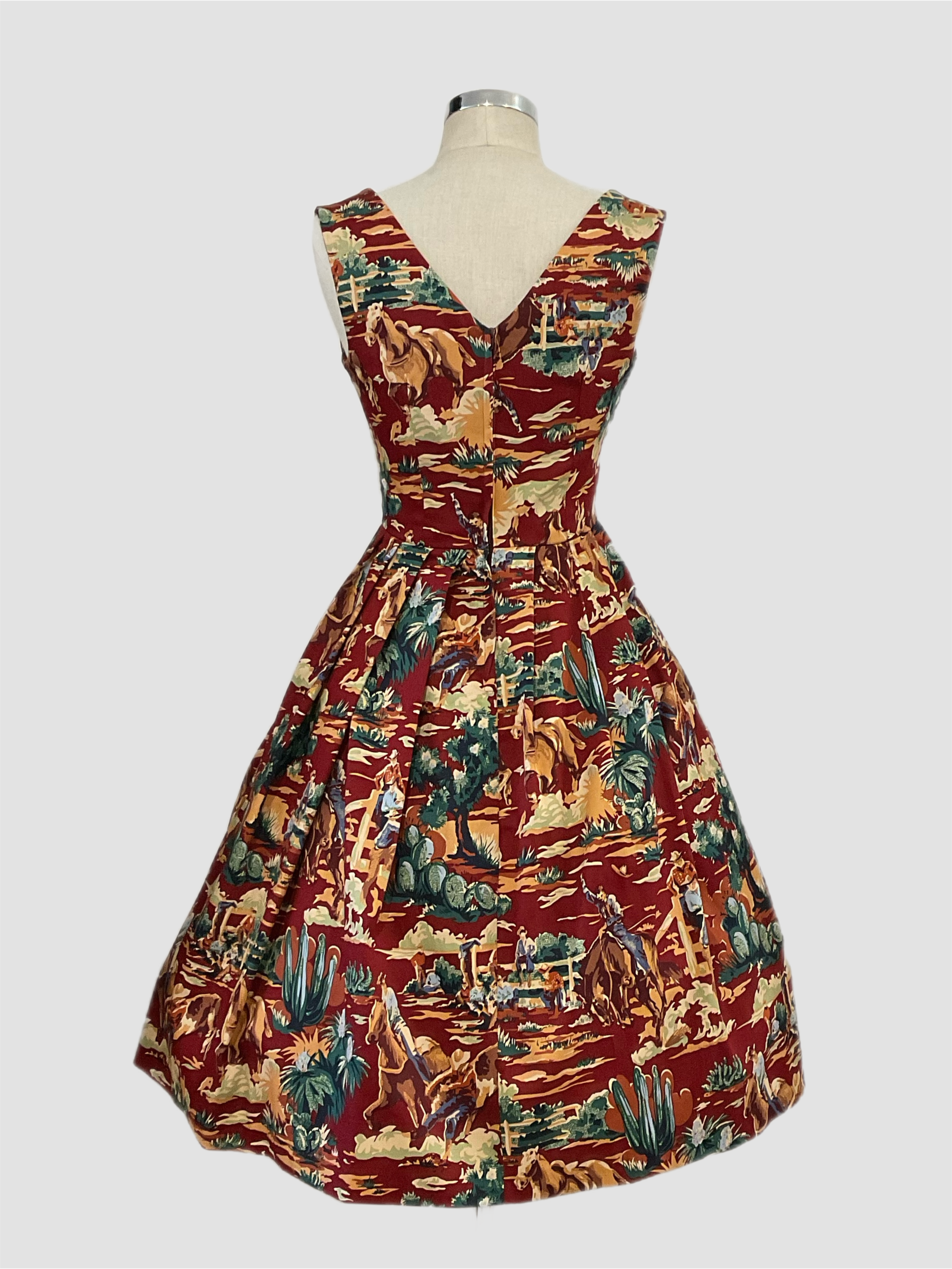 Vivian  Wild West Vintage Style Dress