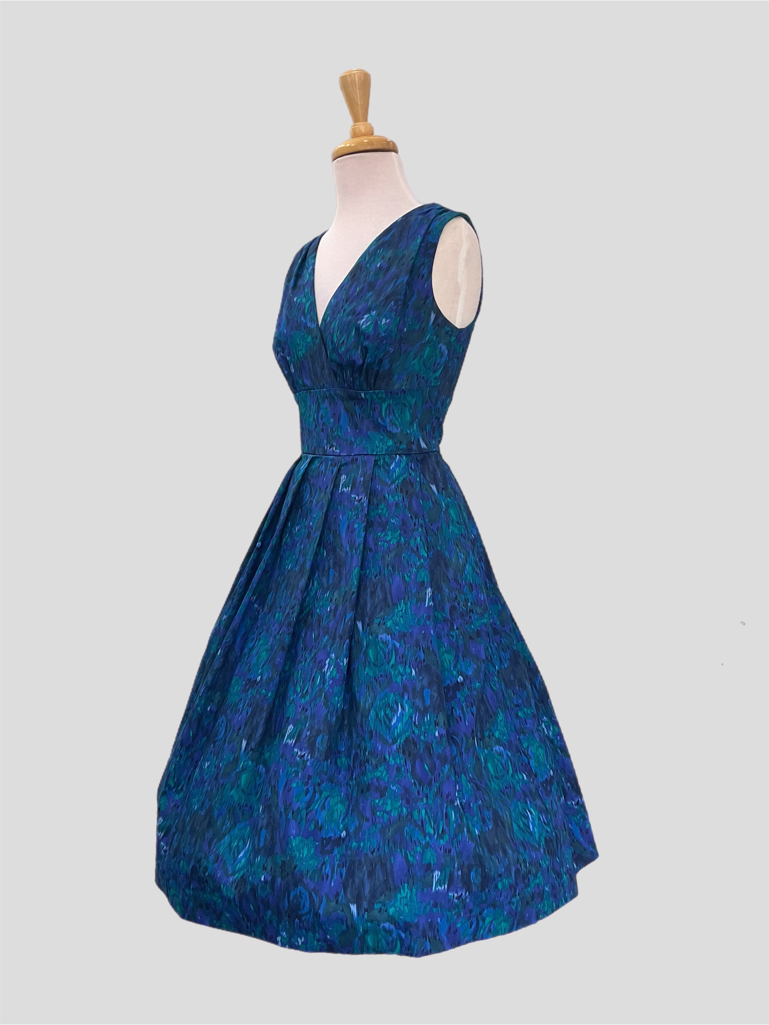 Vivian  Opal Vintage Style Dress