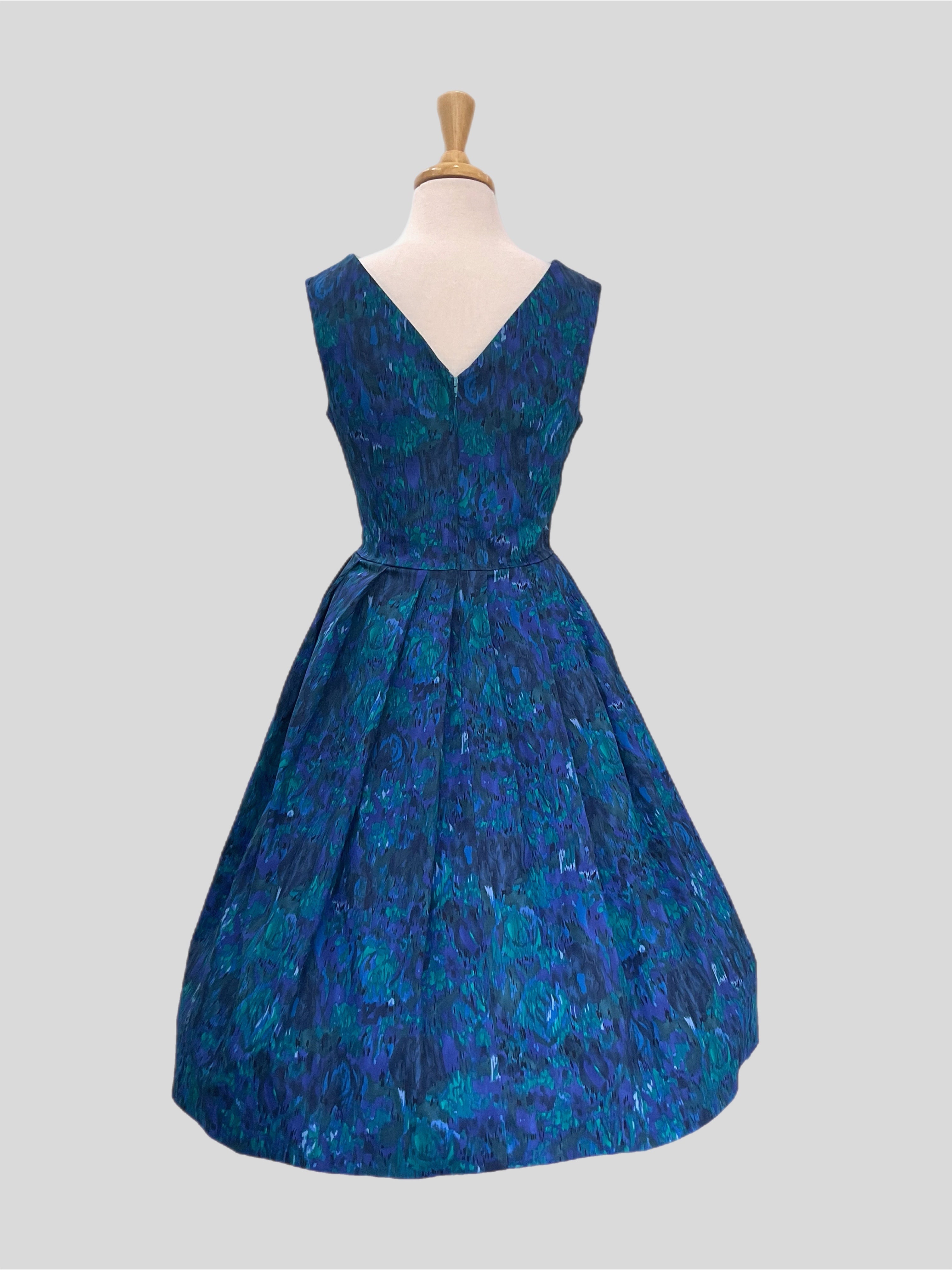 Vivian  Opal Vintage Style Dress