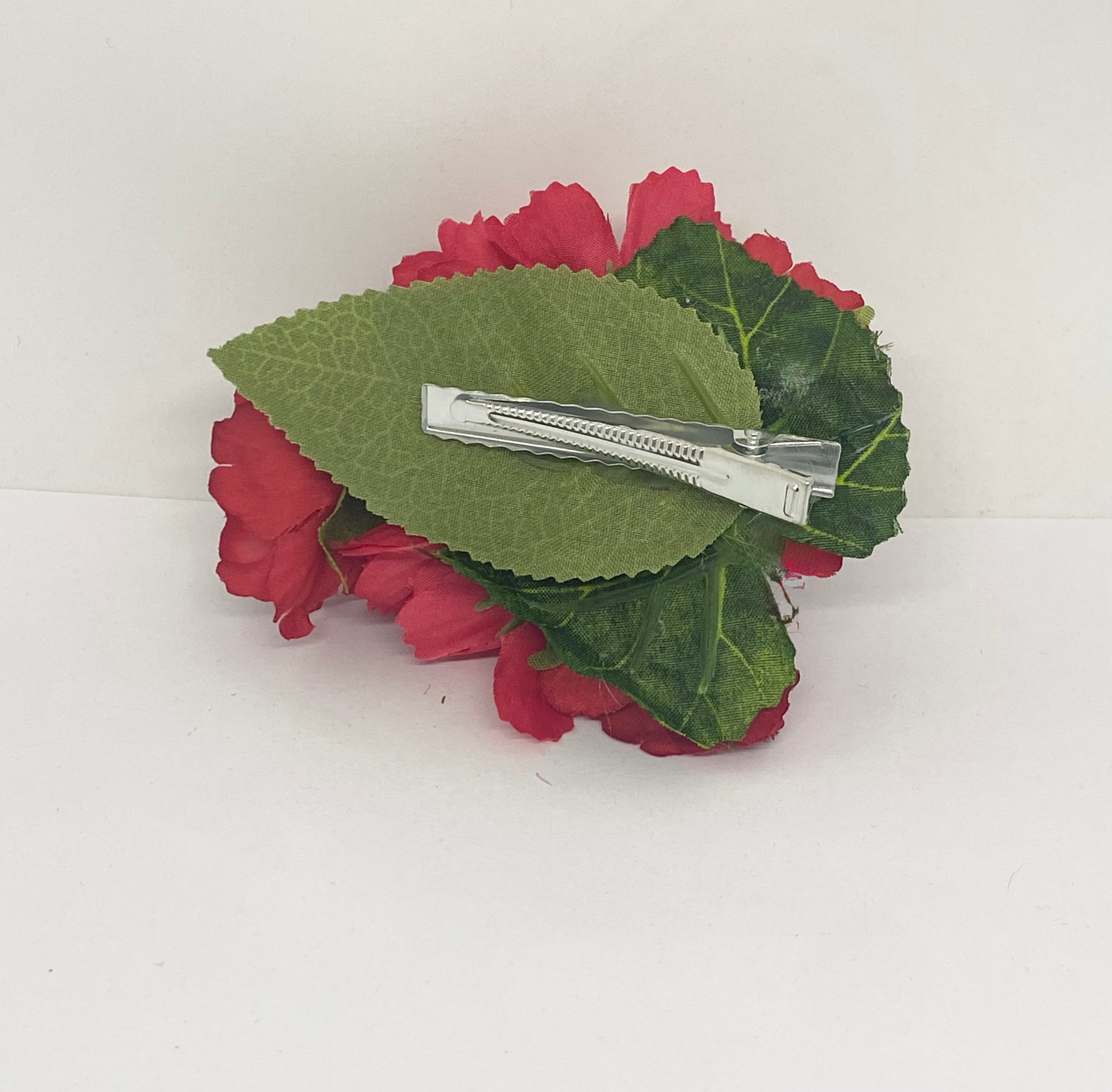 Petite red Daisy Posy  1940’s/1950’s Style Hair Flower