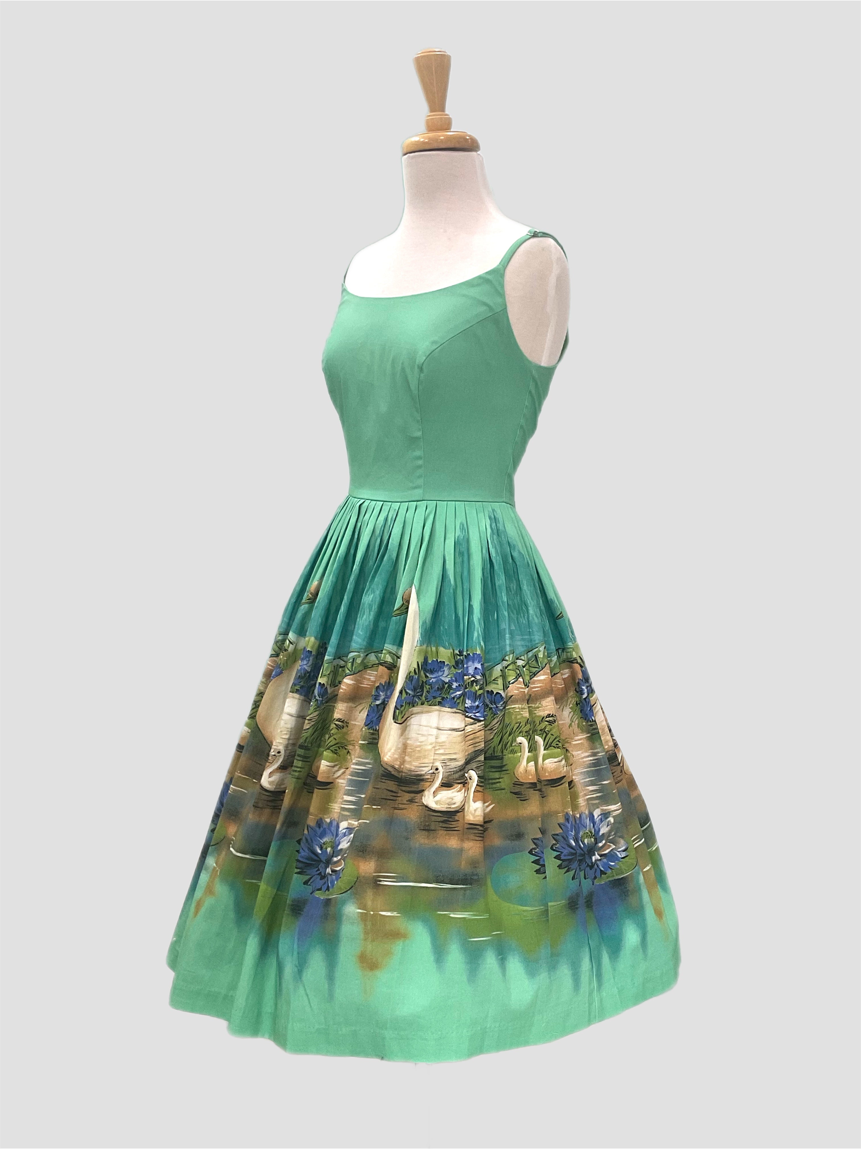 Gigi Little Swans Vintage style Dress