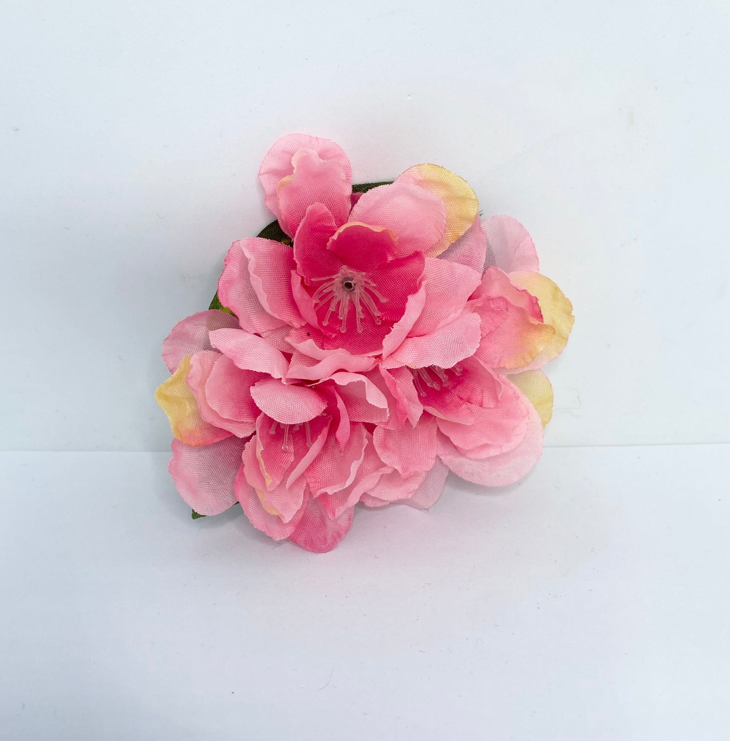 Petite Posies Pink Hair Flower Clip