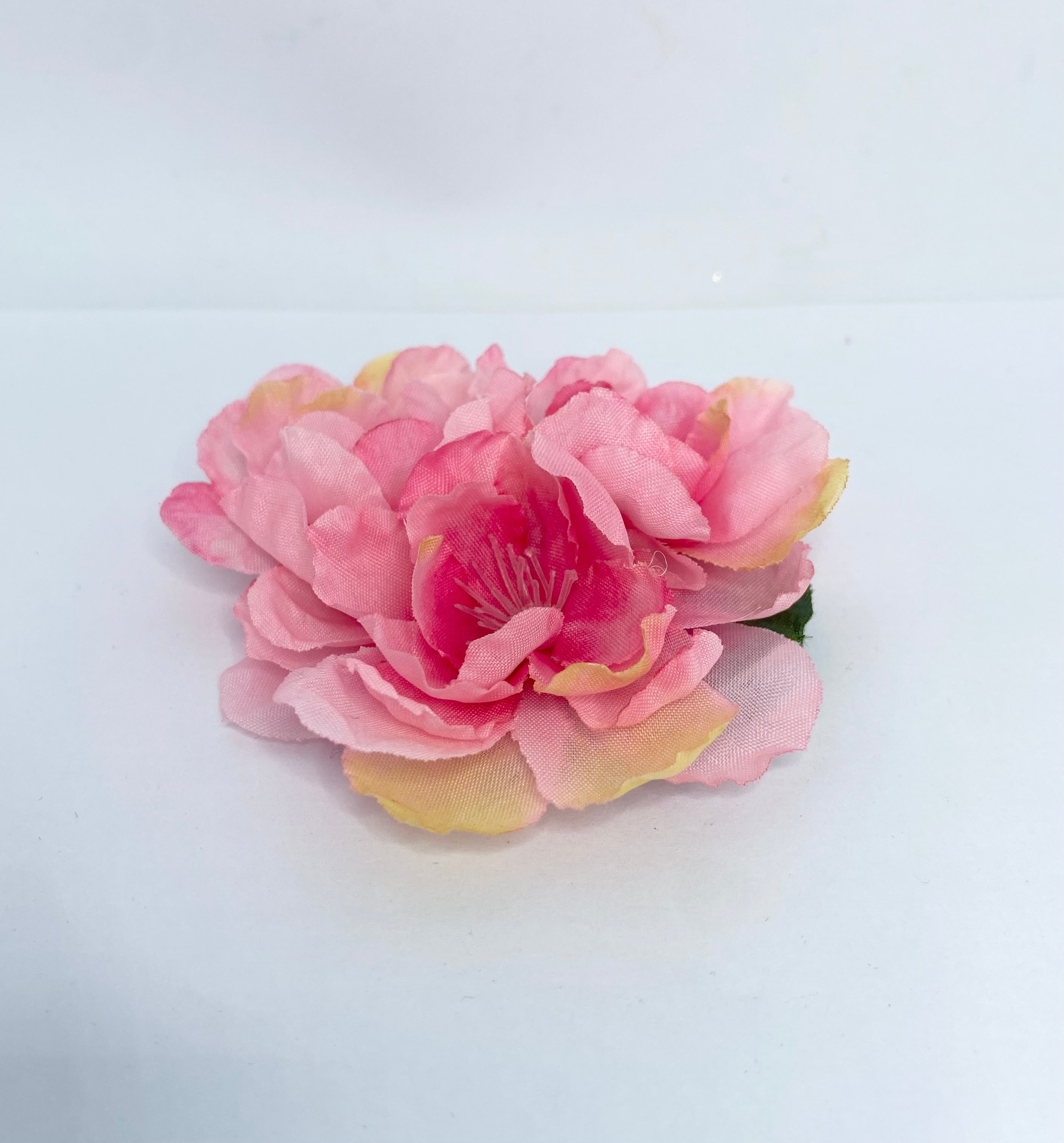 Petite Posies Pink Hair Flower Clip
