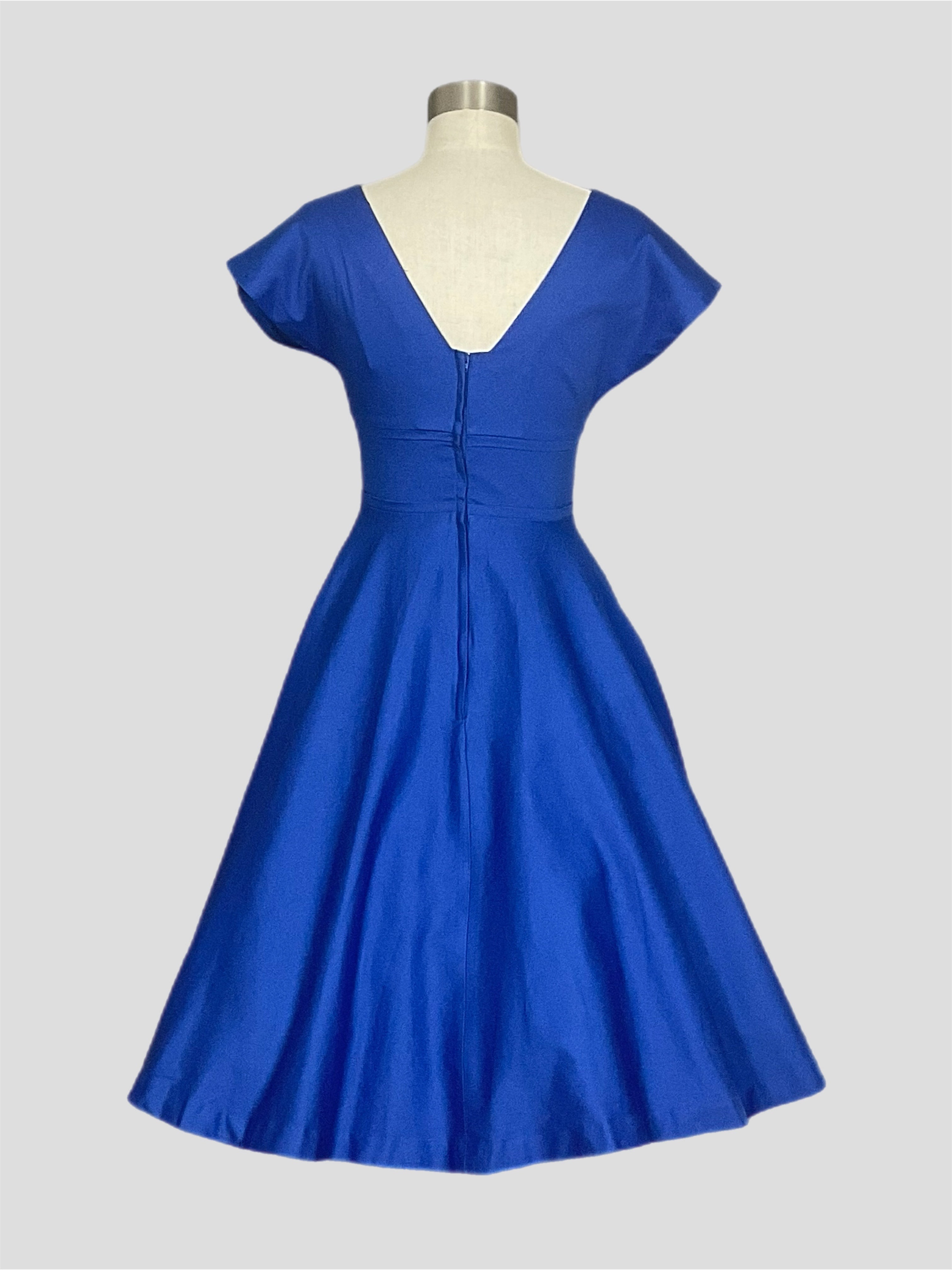 Kathleen Royal Blue Vintage 1950s Style Dress retrospecd Australia 12 (AUS) 8 (USA) Kathleen Royal Blue Vintage 1950s Style Dress retrospecd Australia 12 (AUS) 8 (USA)