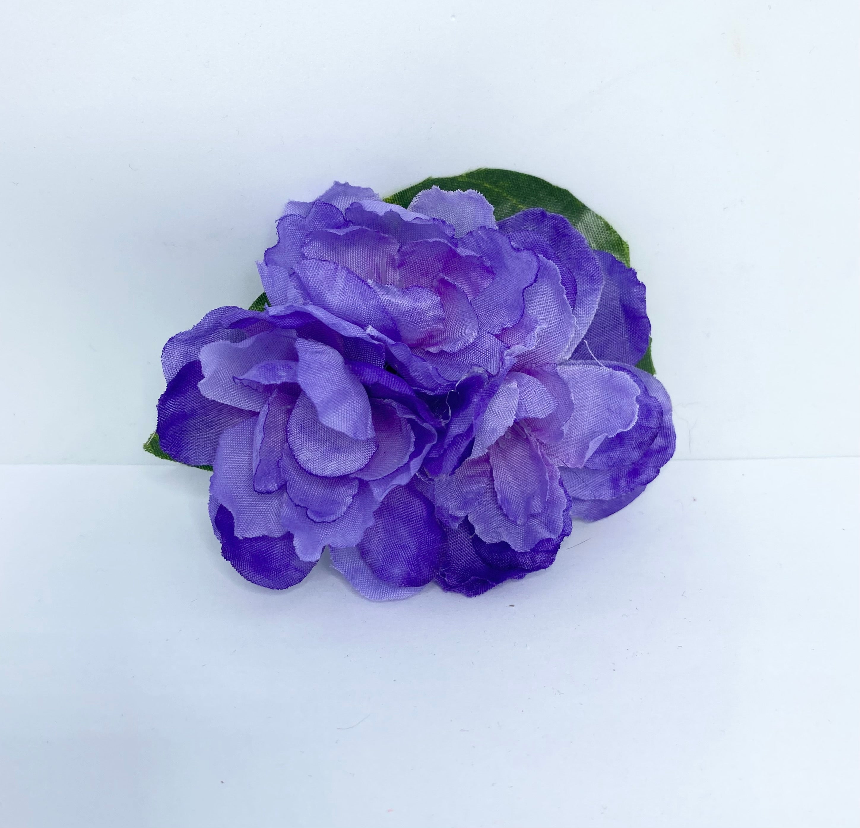  Petite Posie Purple vintage style hair flower .pinup hairstyling