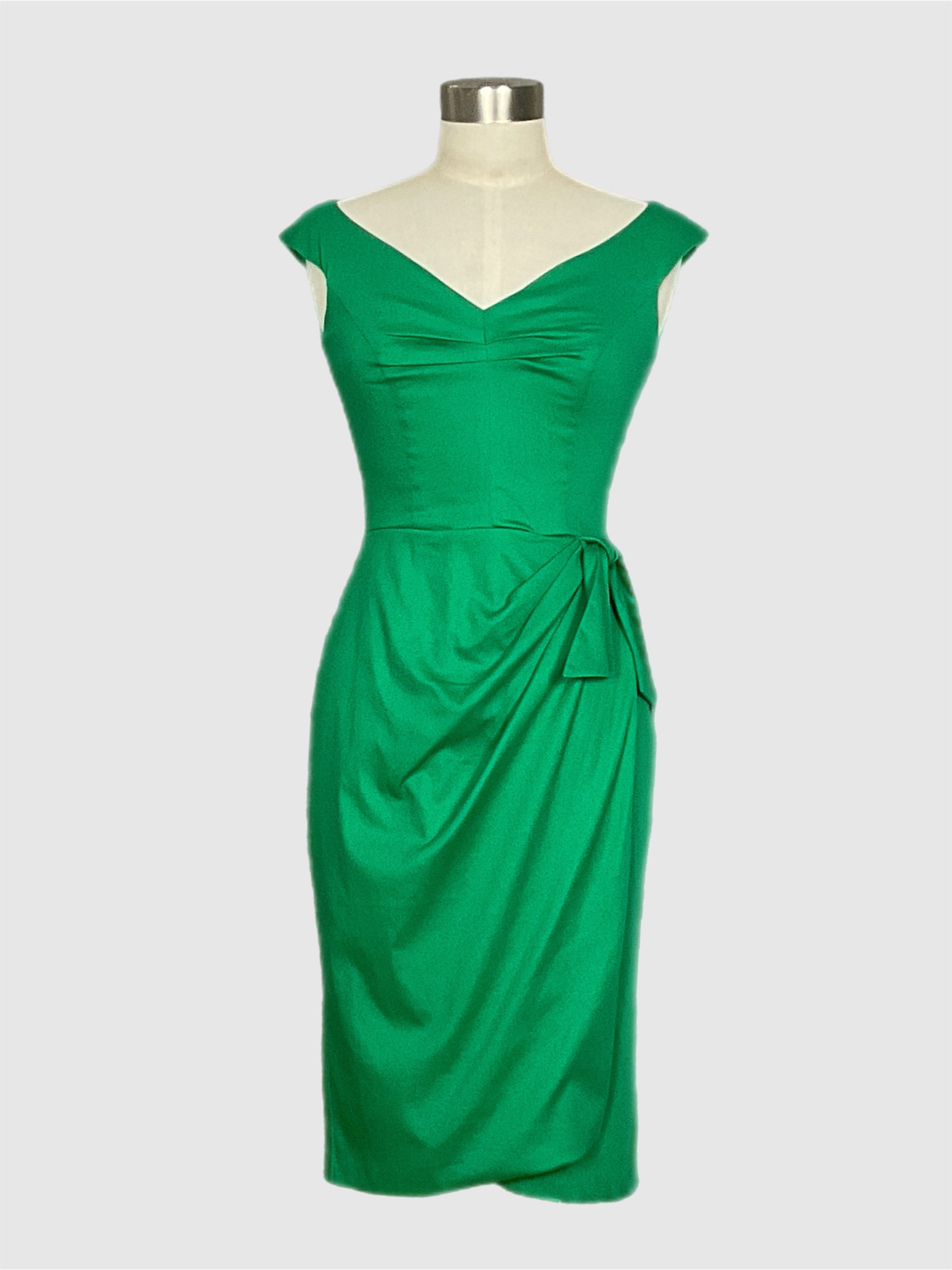 Ruby Anne Green Vintage Style Dress Vintage Dress Ruby Anne Green Vintage Style Dress Vintage Dress