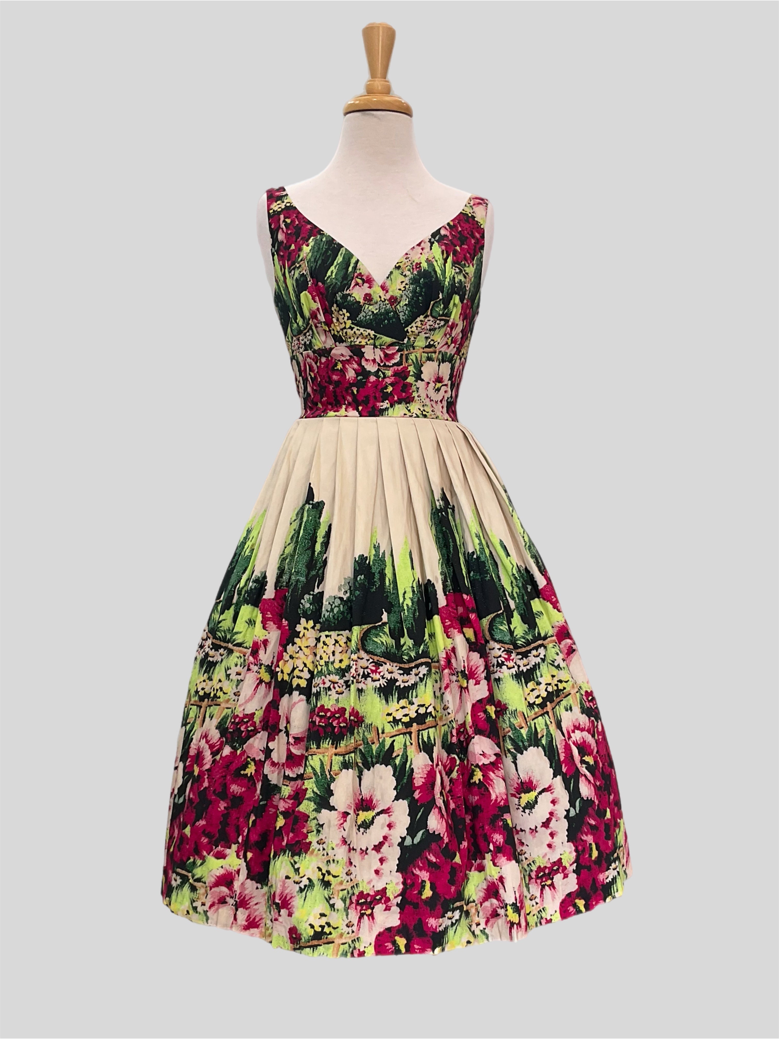 Elizabeth The Garden Vintage Style Dress Vintage Dress Elizabeth The Garden Vintage Style Dress Vintage Dress