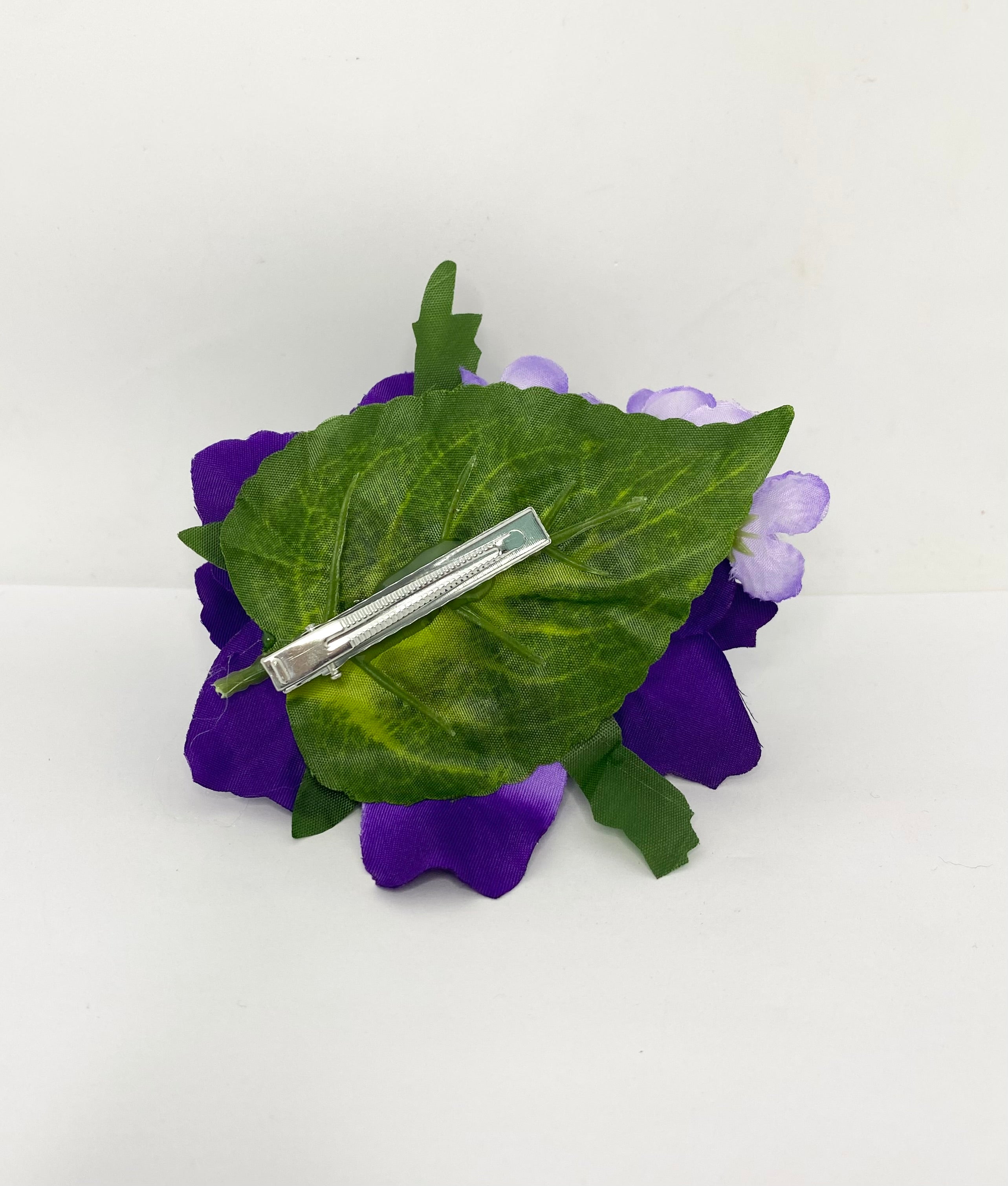 Rich Purple rose vintage style Hair Flower for pin-up hair 1940s and 50s 