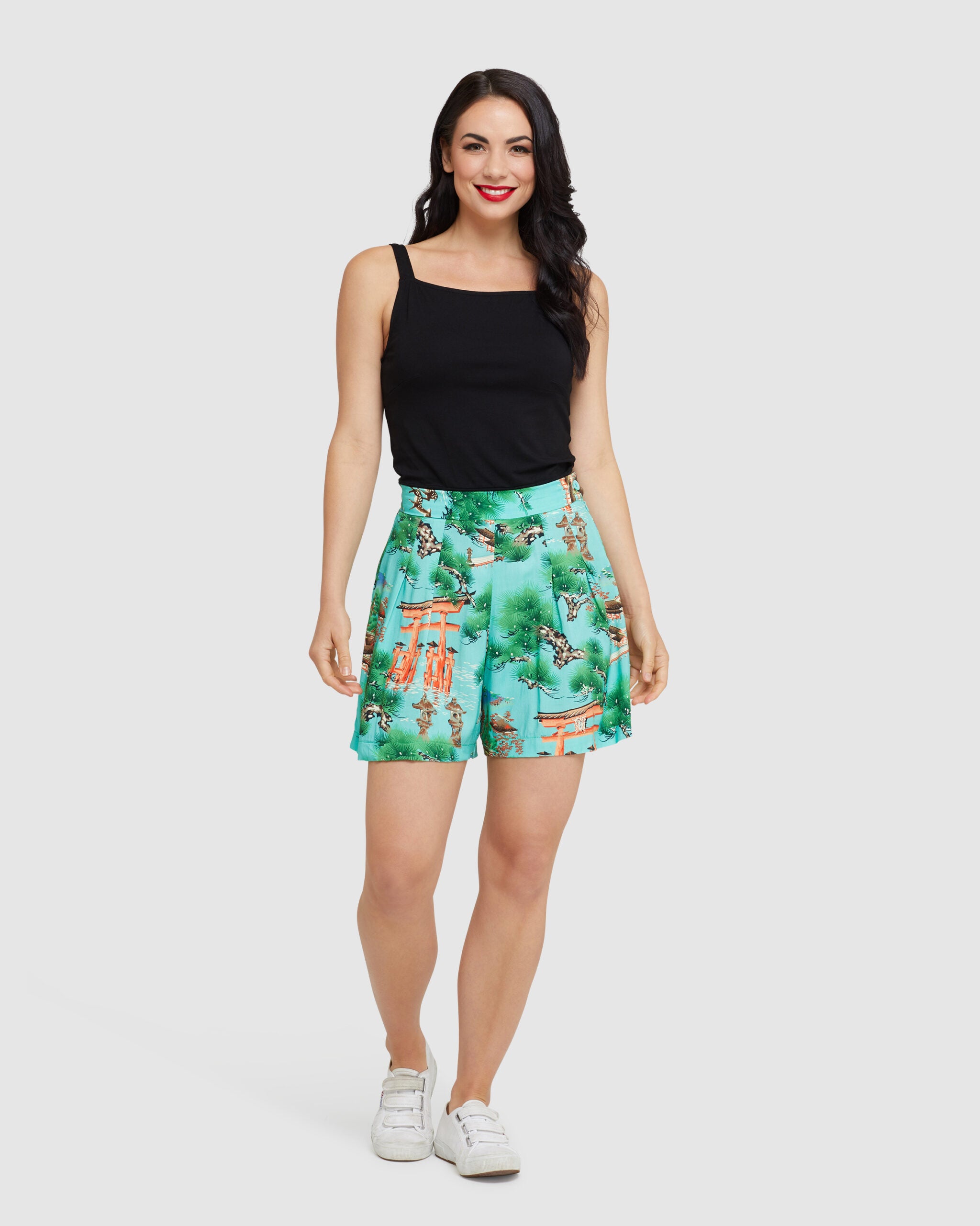 Broadway Shorts Japanese Garden Retrospec'd Clothing